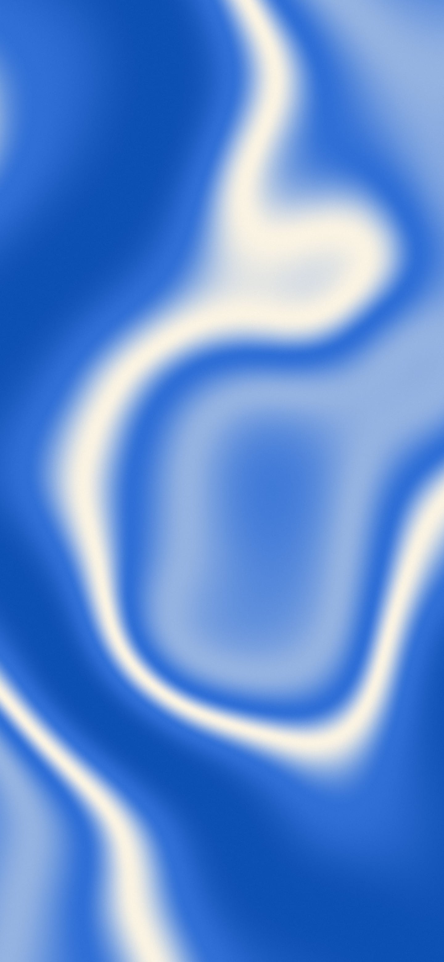 Blue and Cream Silky Gradient wallpaper for iPhone and Android