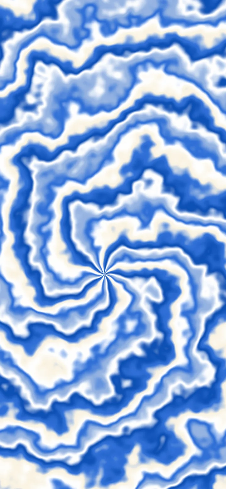 Blue and Cream Spiral Tie Dye wallpaper for iPhone and Android