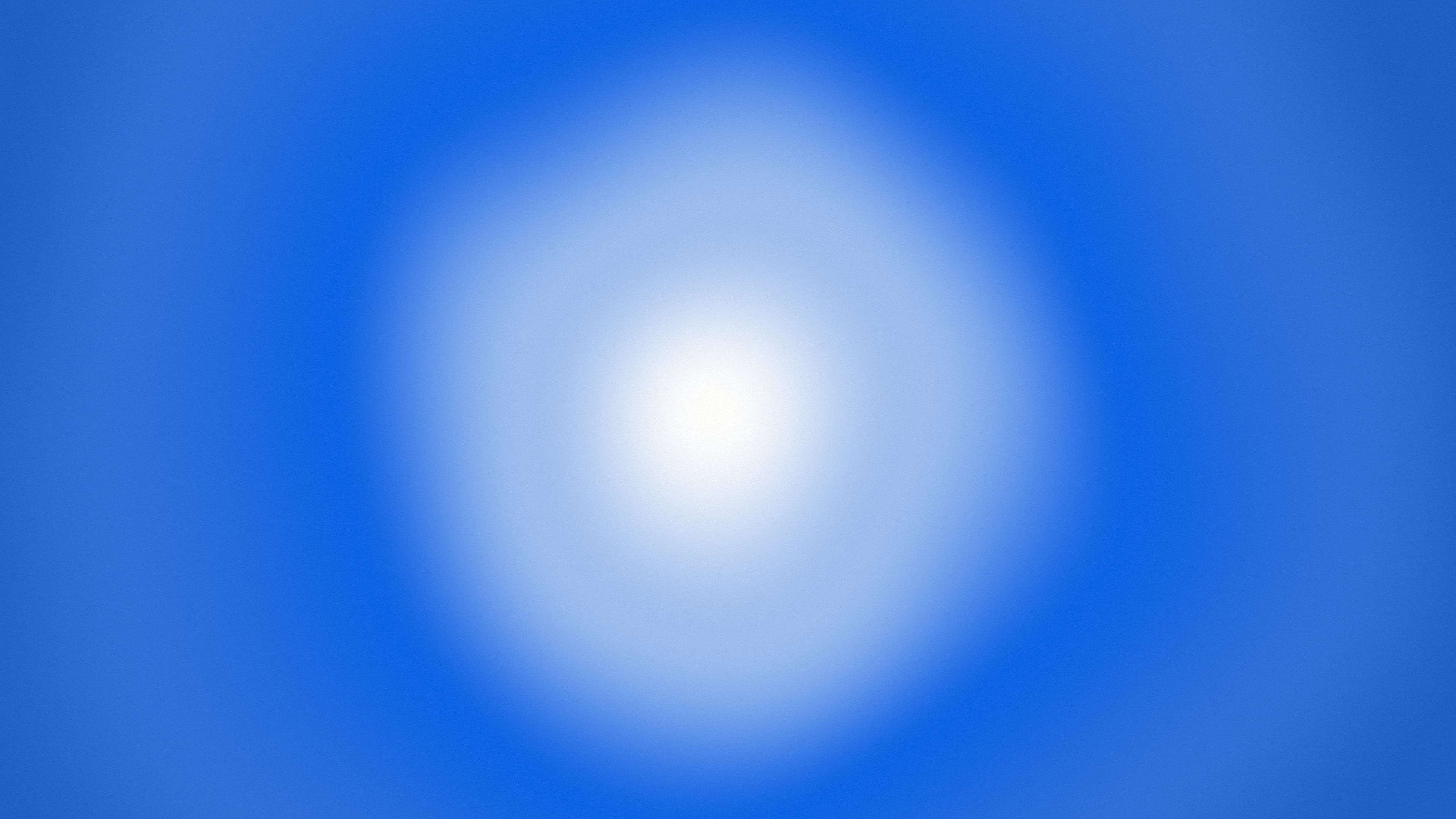 Blue and White Aura Gradient desktop wallpaper in 4K