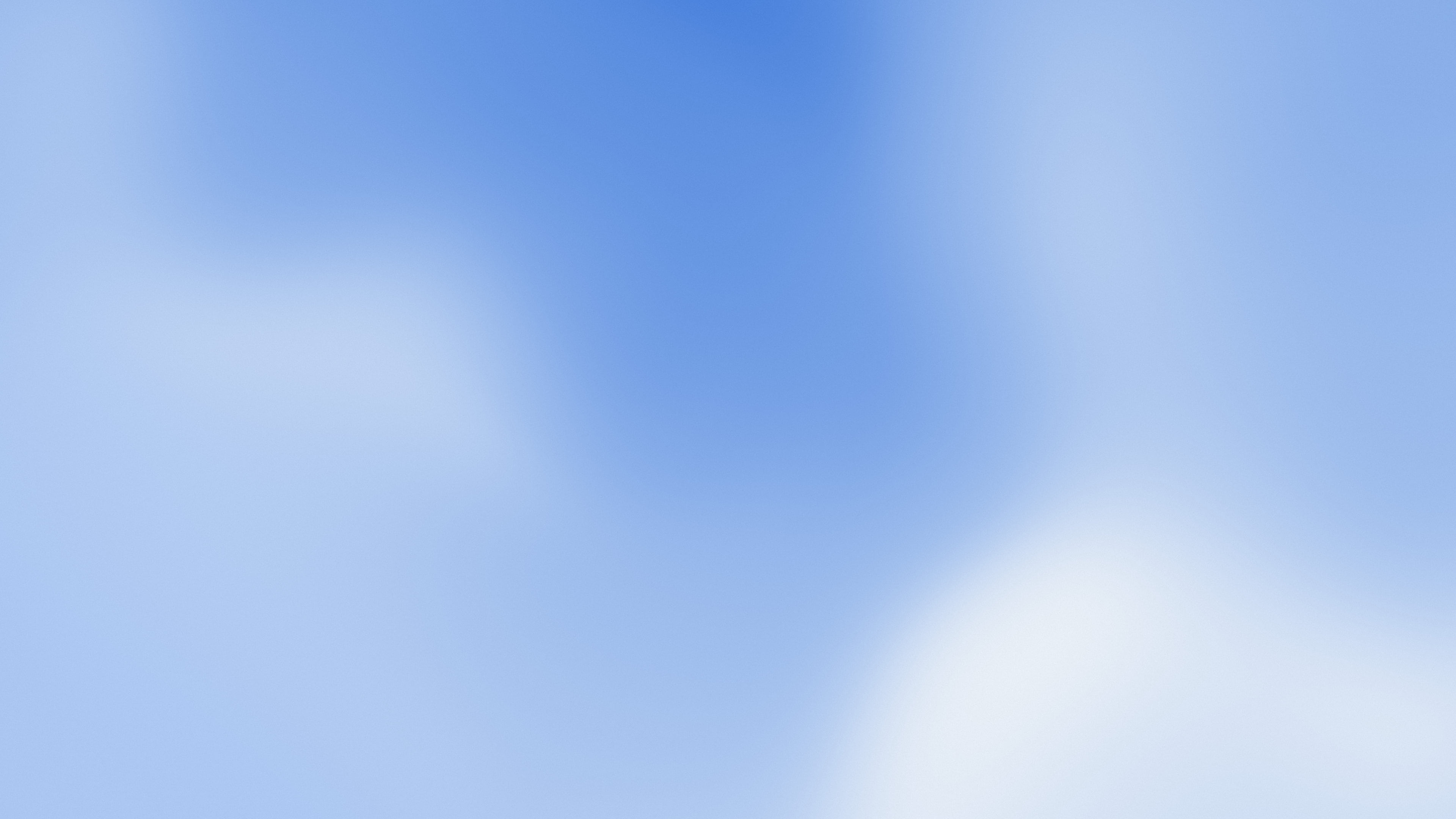 Blue and White Mesh Gradient desktop wallpaper in 4K
