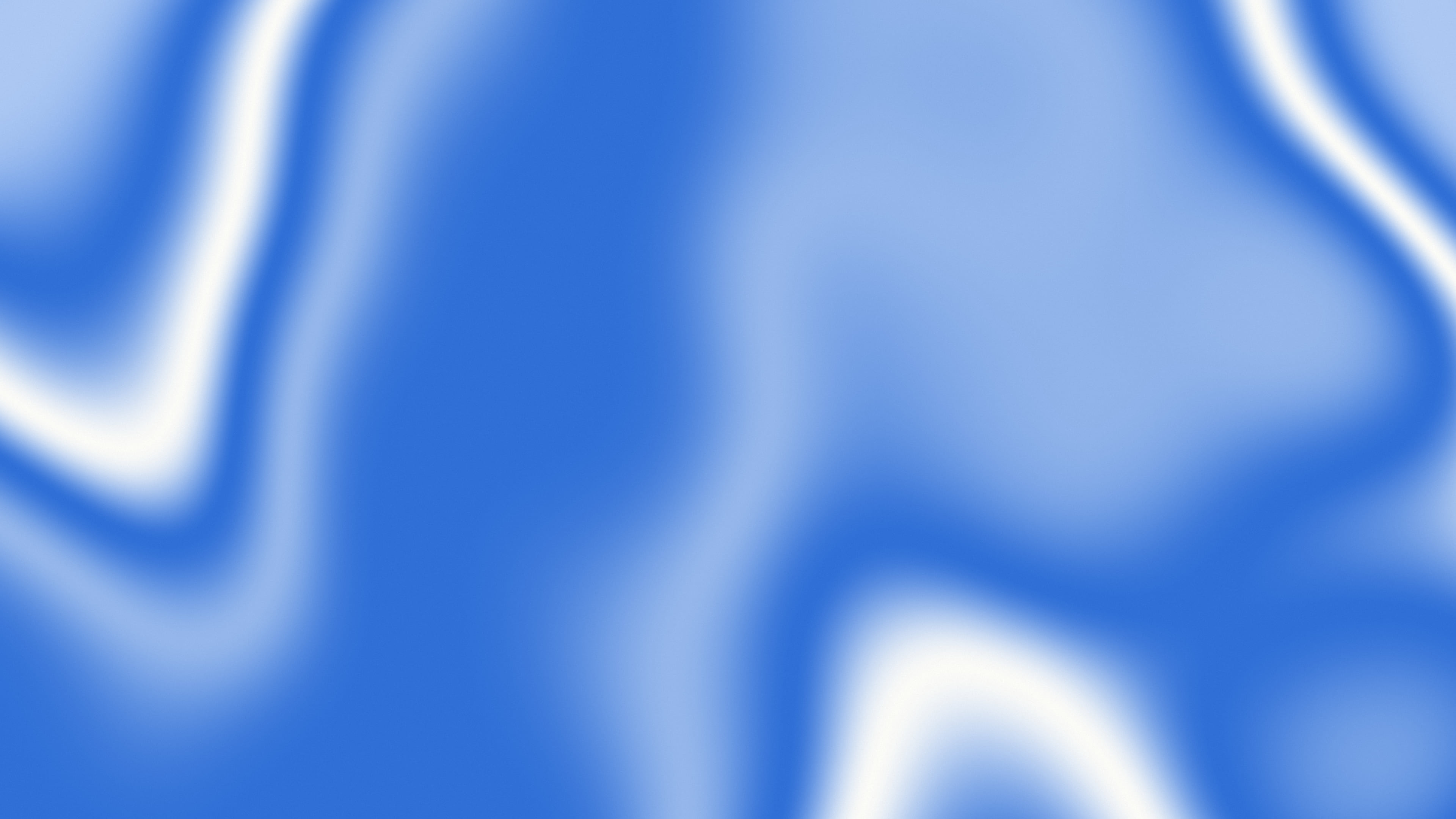 Blue and White Silky Gradient desktop wallpaper in 4K