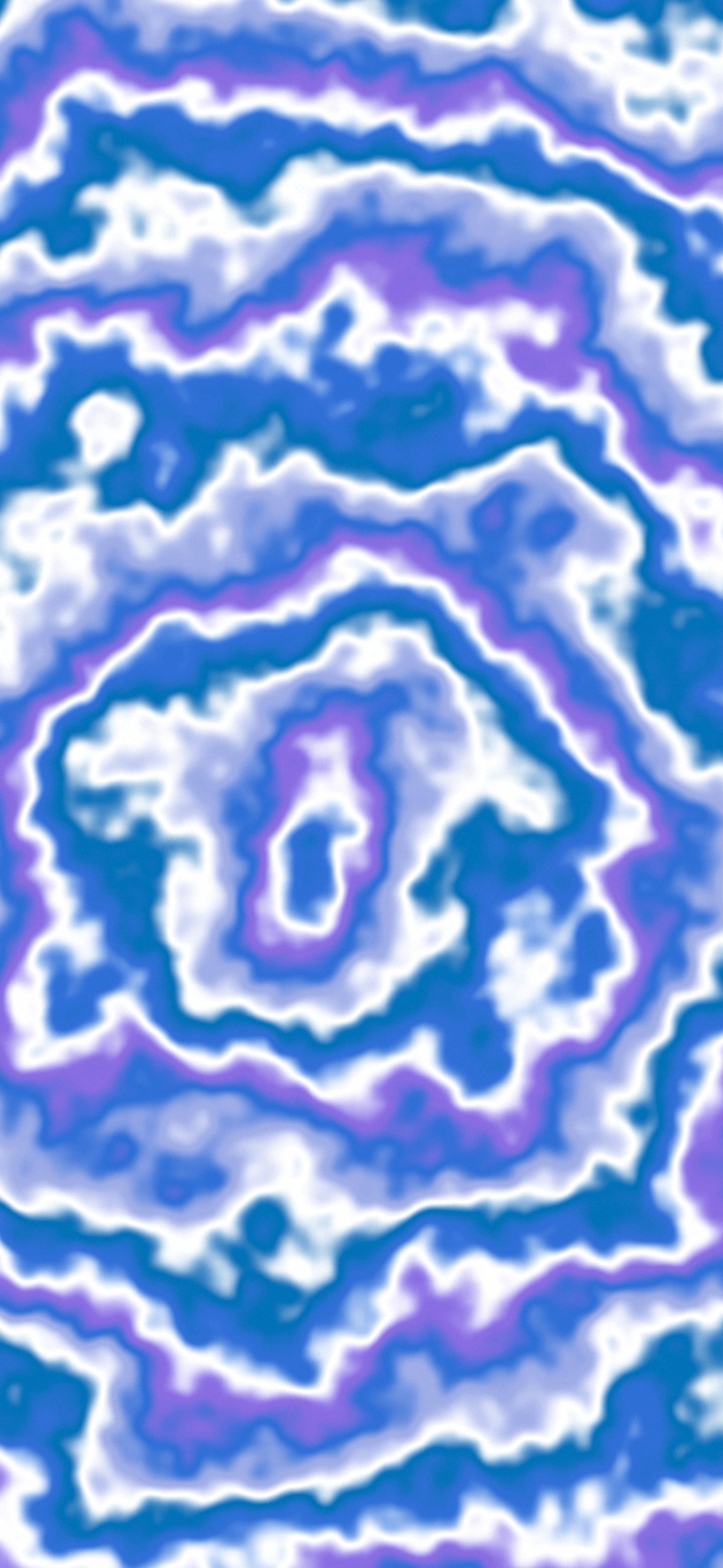 Blue Bullseye Tie Dye wallpaper for iPhone and Android