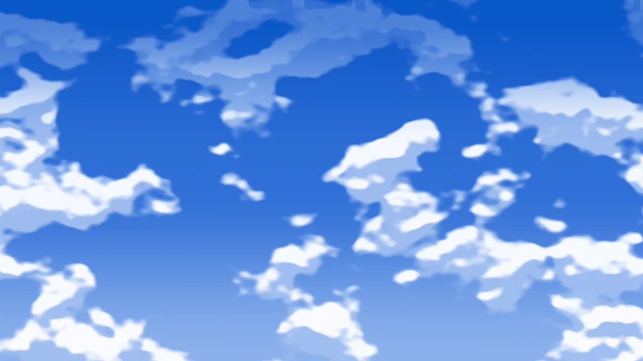 Blue Cloudy Sky desktop wallpaper in 4K