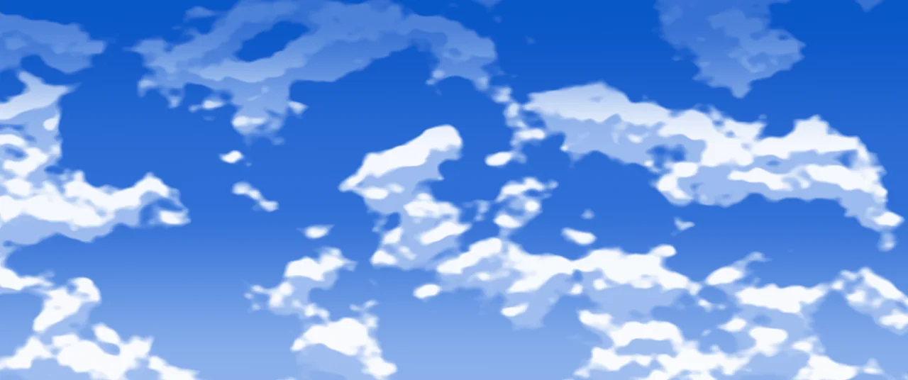 Blue Cloudy Sky ultrawide wallpaper, 3440 × 1440