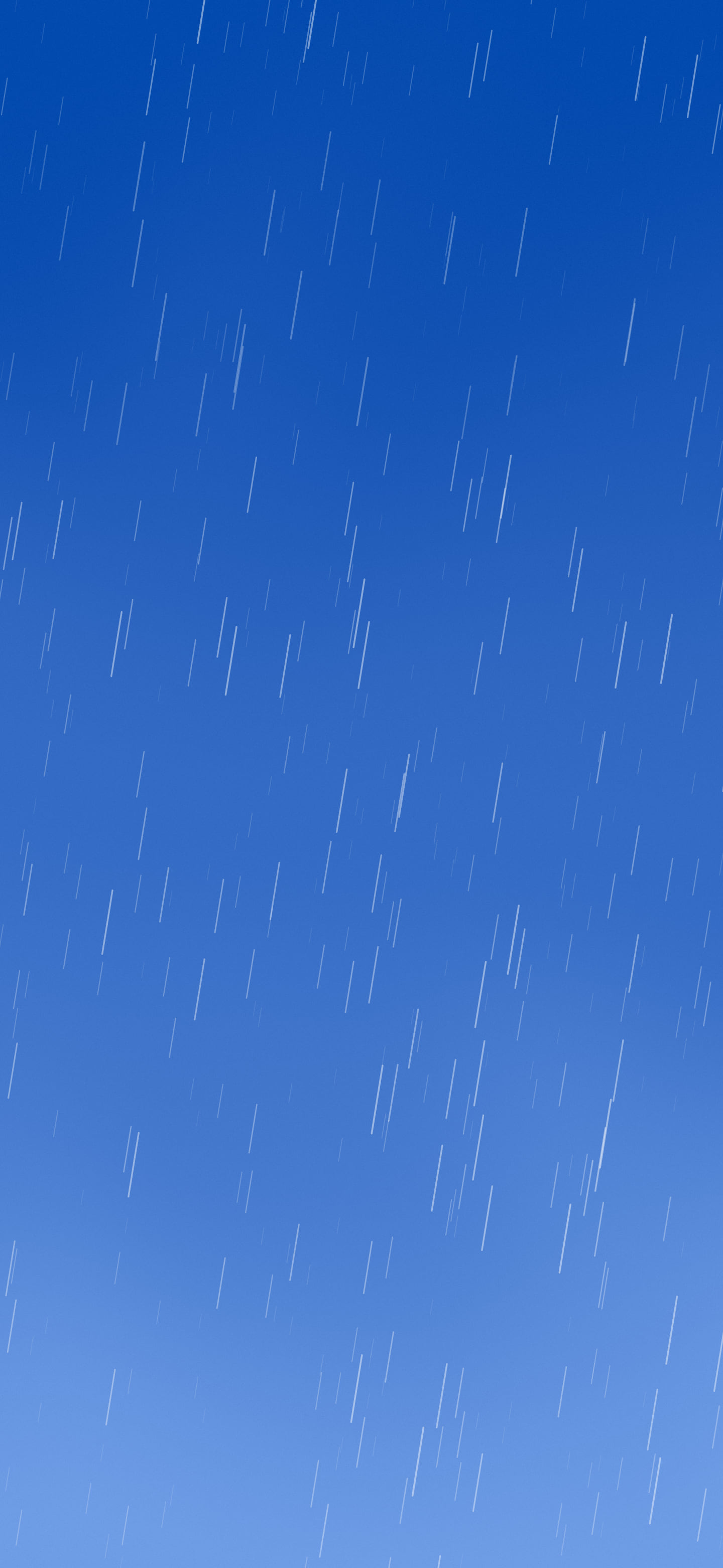 Blue Falling Rain wallpaper for iPhone and Android