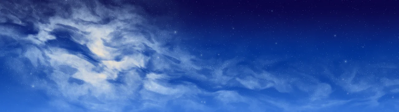 Blue Galaxy Core dual monitor wallpaper, 7680 × 2160