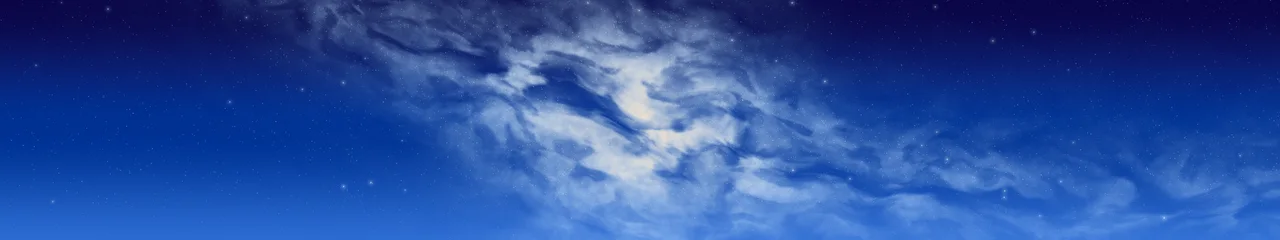 Blue Galaxy Core triple monitor wallpaper, 7680 × 1440