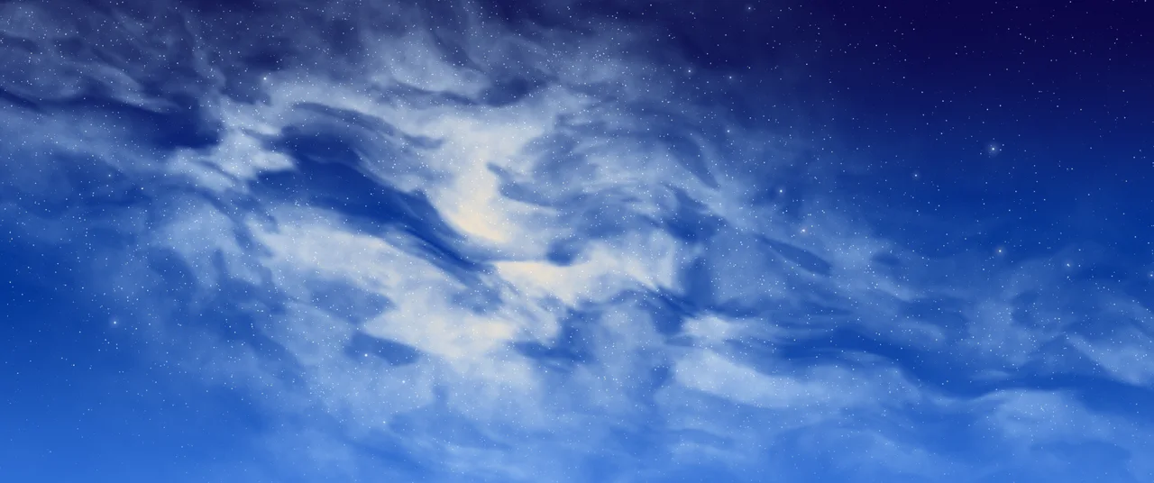 Blue Galaxy Core ultrawide wallpaper, 3440 × 1440