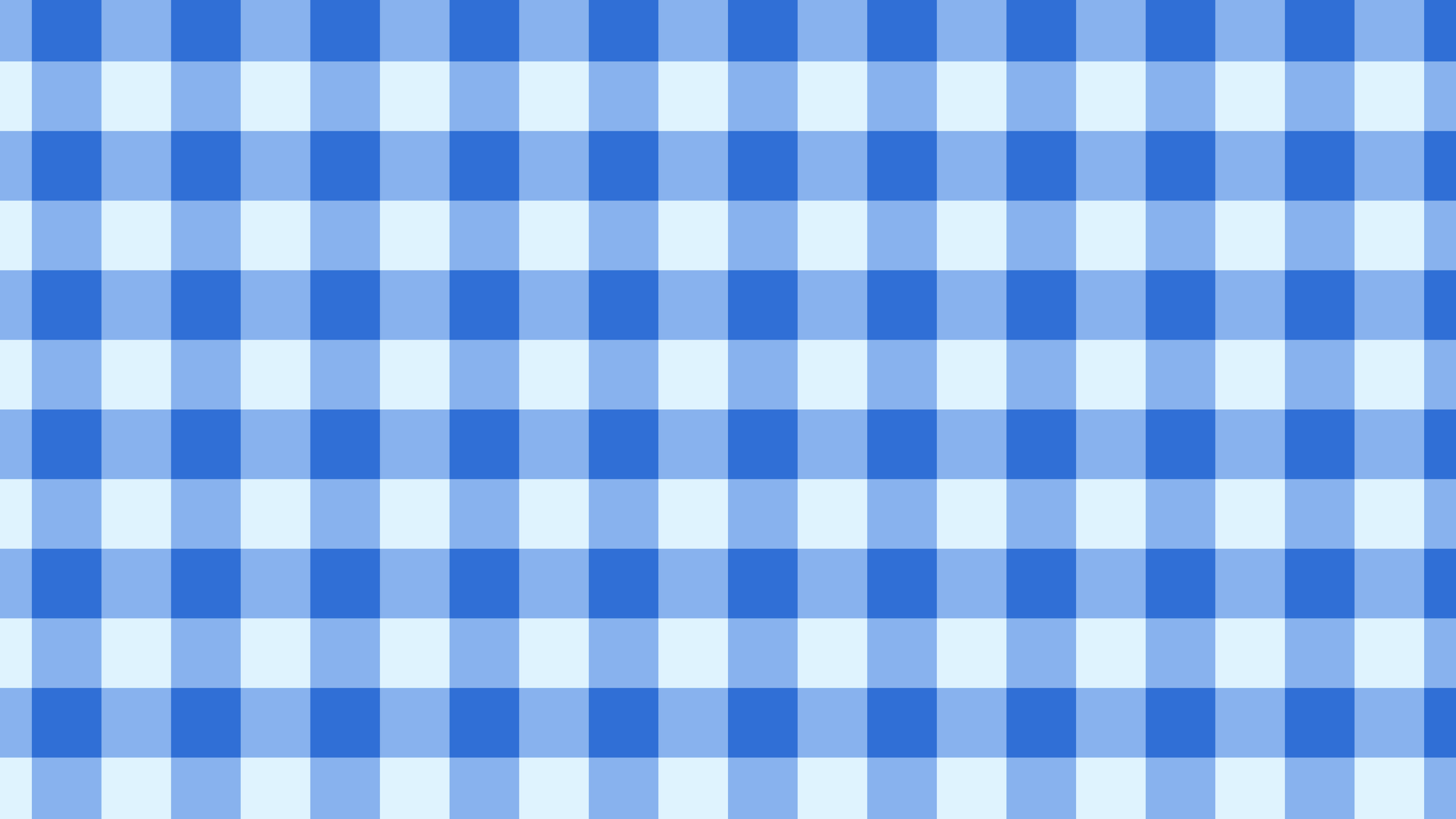 Blue Gingham desktop wallpaper in 4K