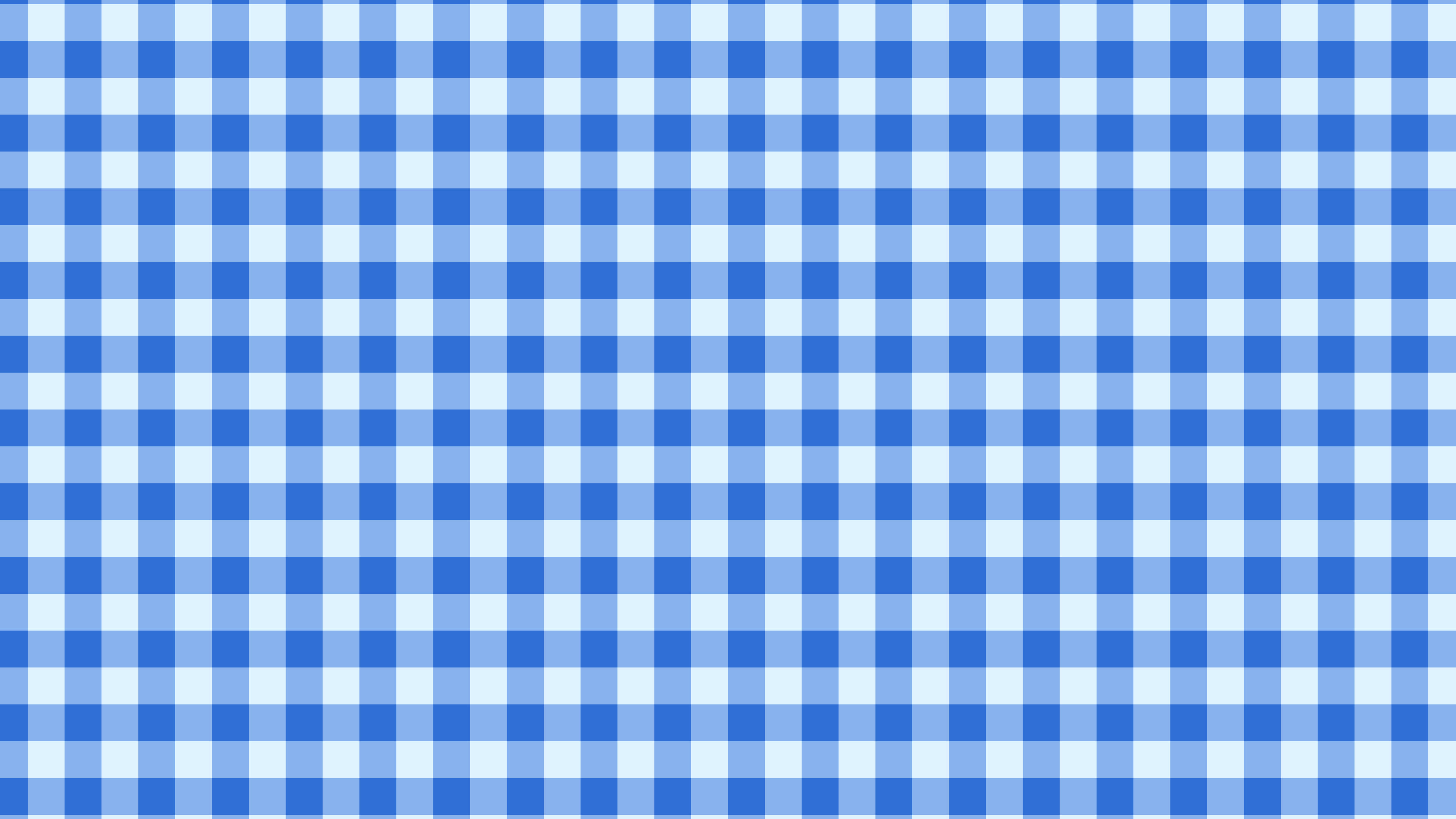Blue Mini Gingham desktop wallpaper in 4K