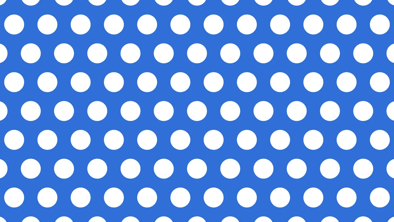 Blue Polka Dot desktop wallpaper in 4K