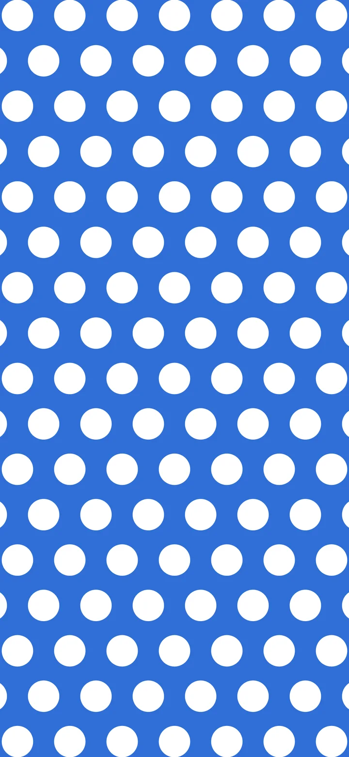 Blue Polka Dot wallpaper for iPhone and Android