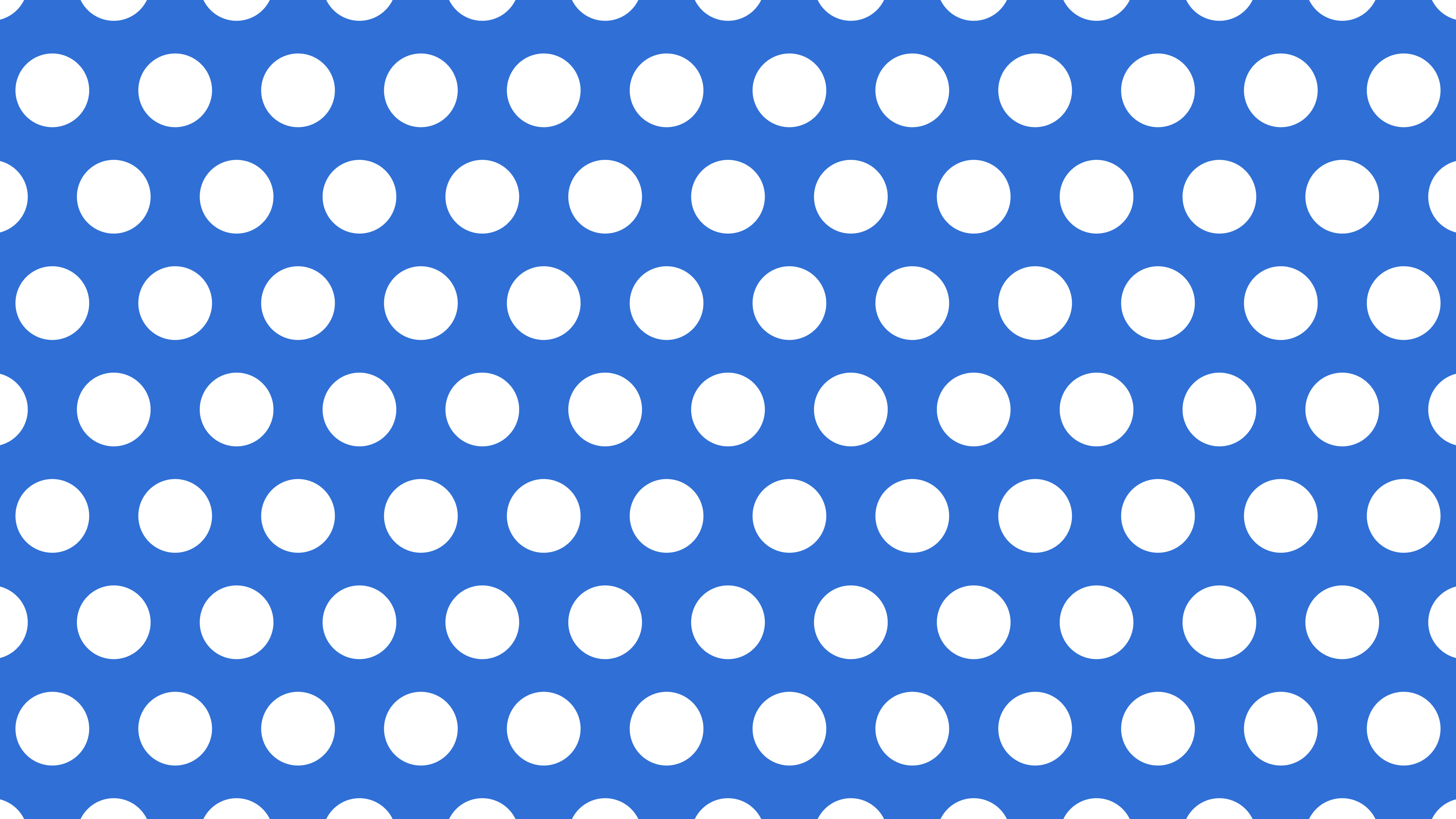 Blue Polka Dot desktop wallpaper in 4K