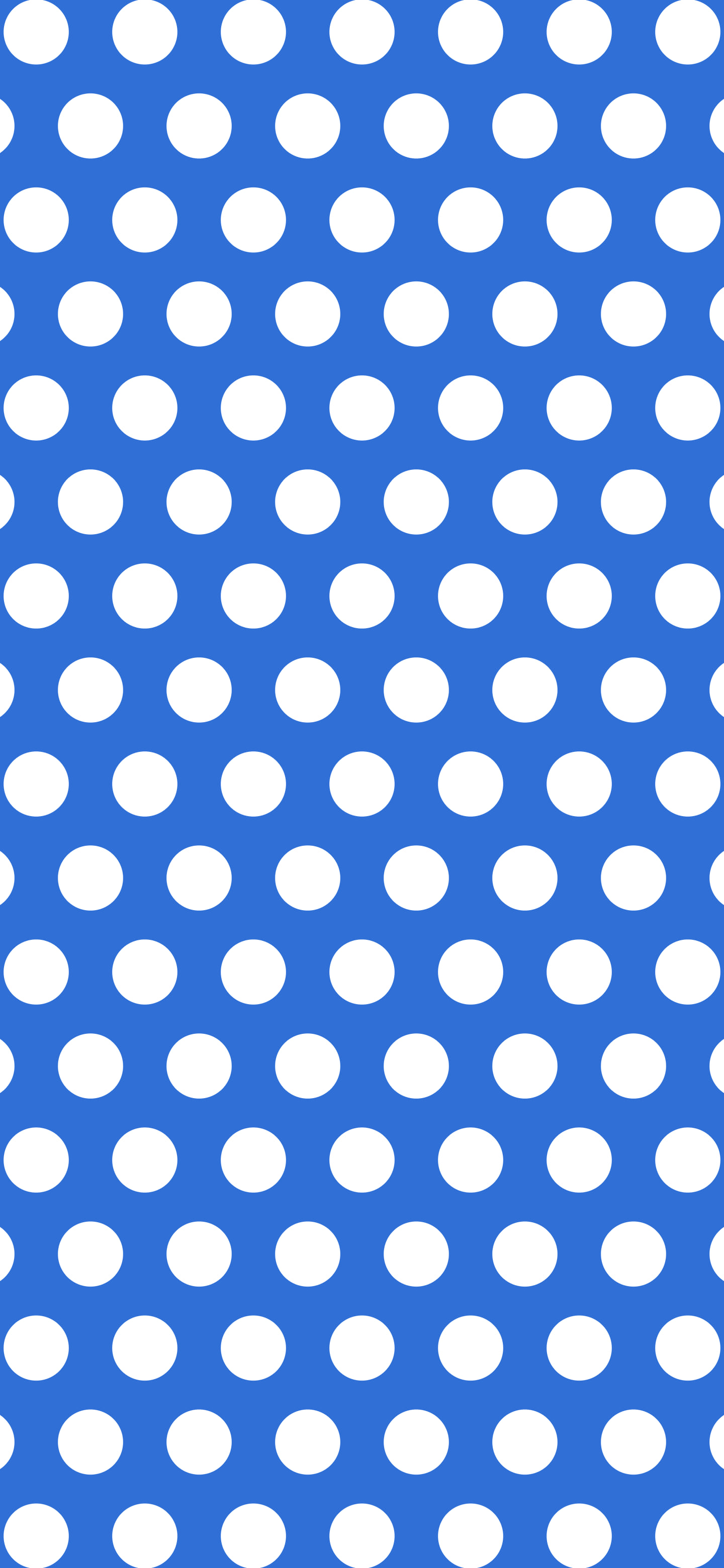 Blue Polka Dot wallpaper for iPhone and Android