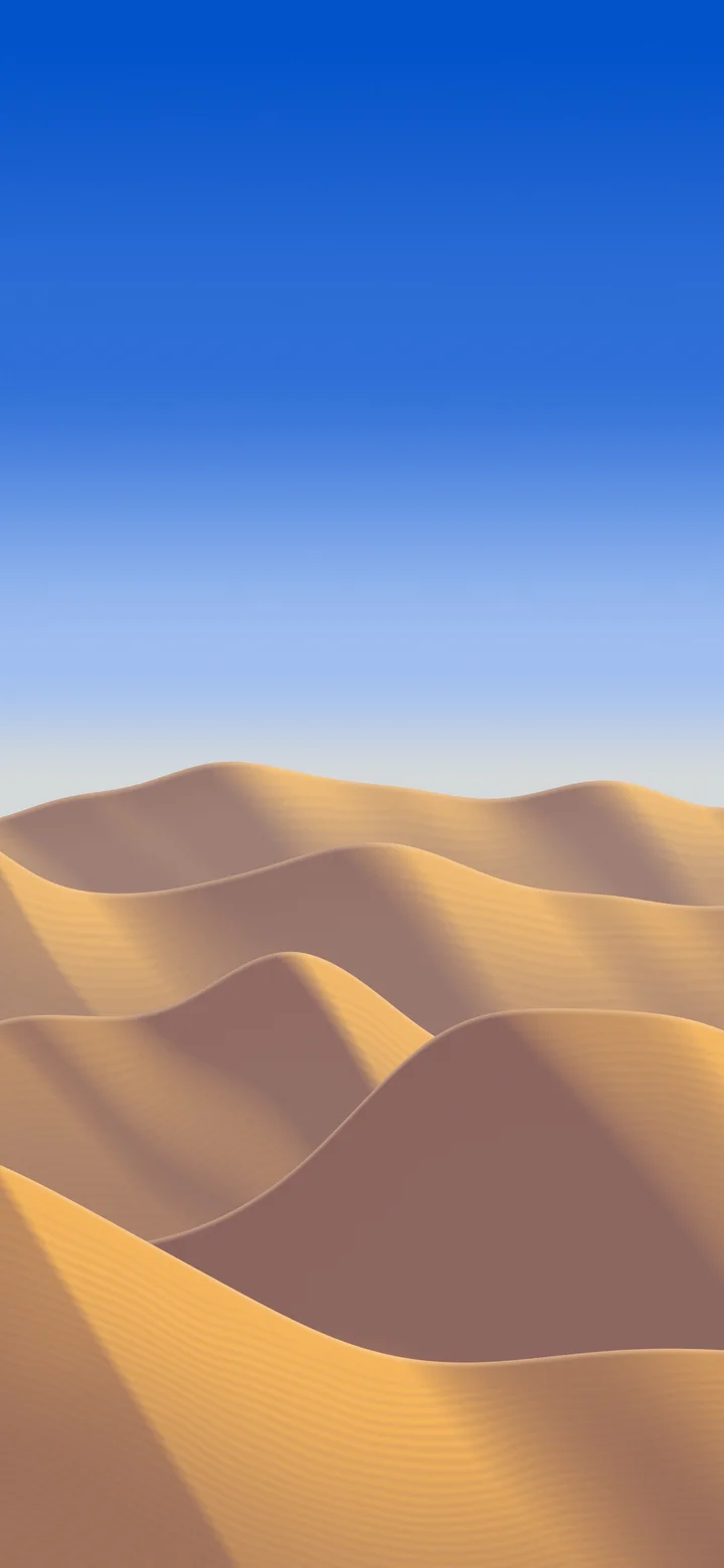 Blue Sand Dunes wallpaper for iPhone and Android
