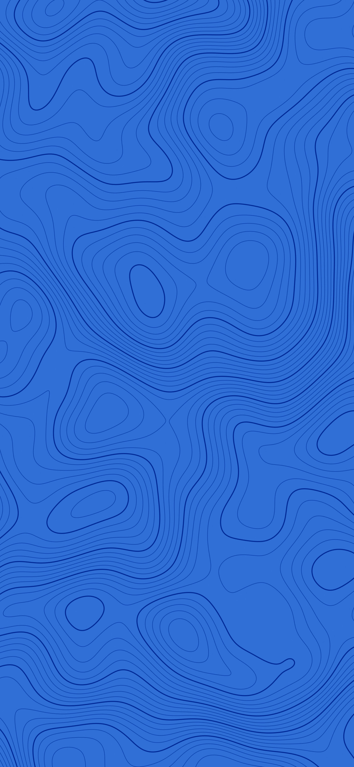 Blue Topographic Line wallpaper for iPhone and Android