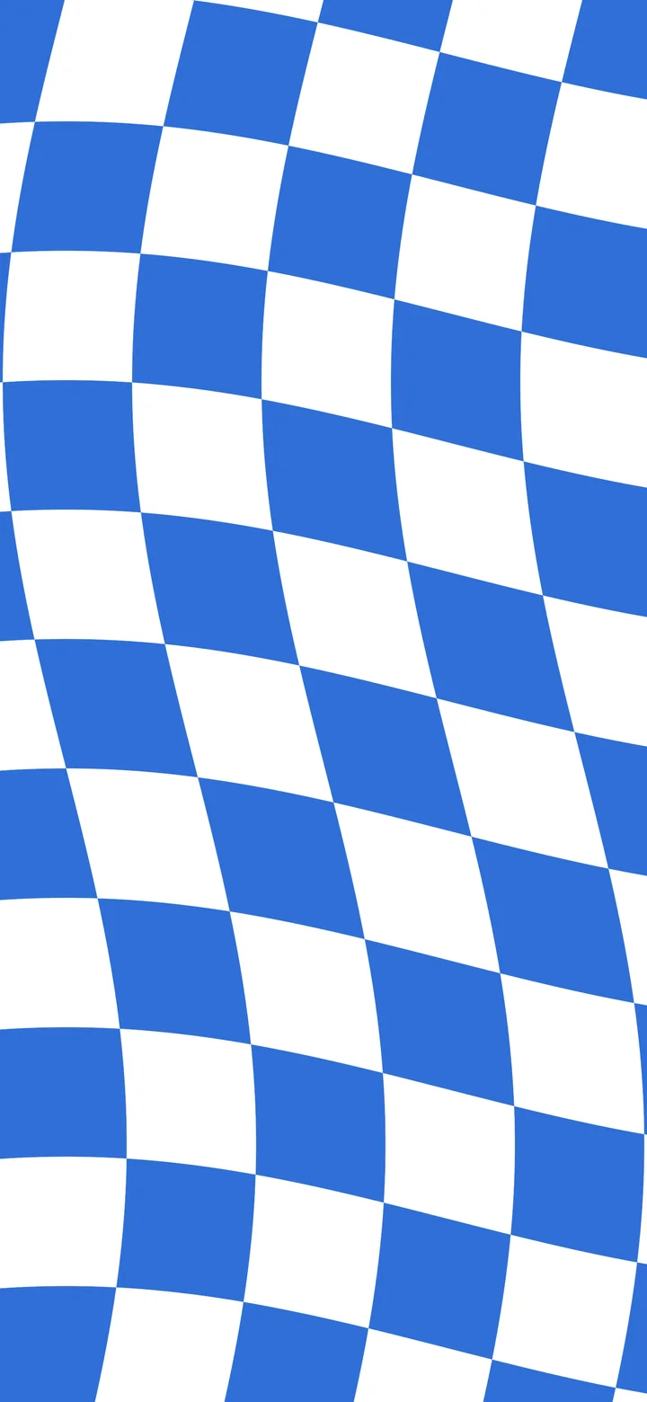 Blue Wavy Checkered wallpaper for iPhone and Android