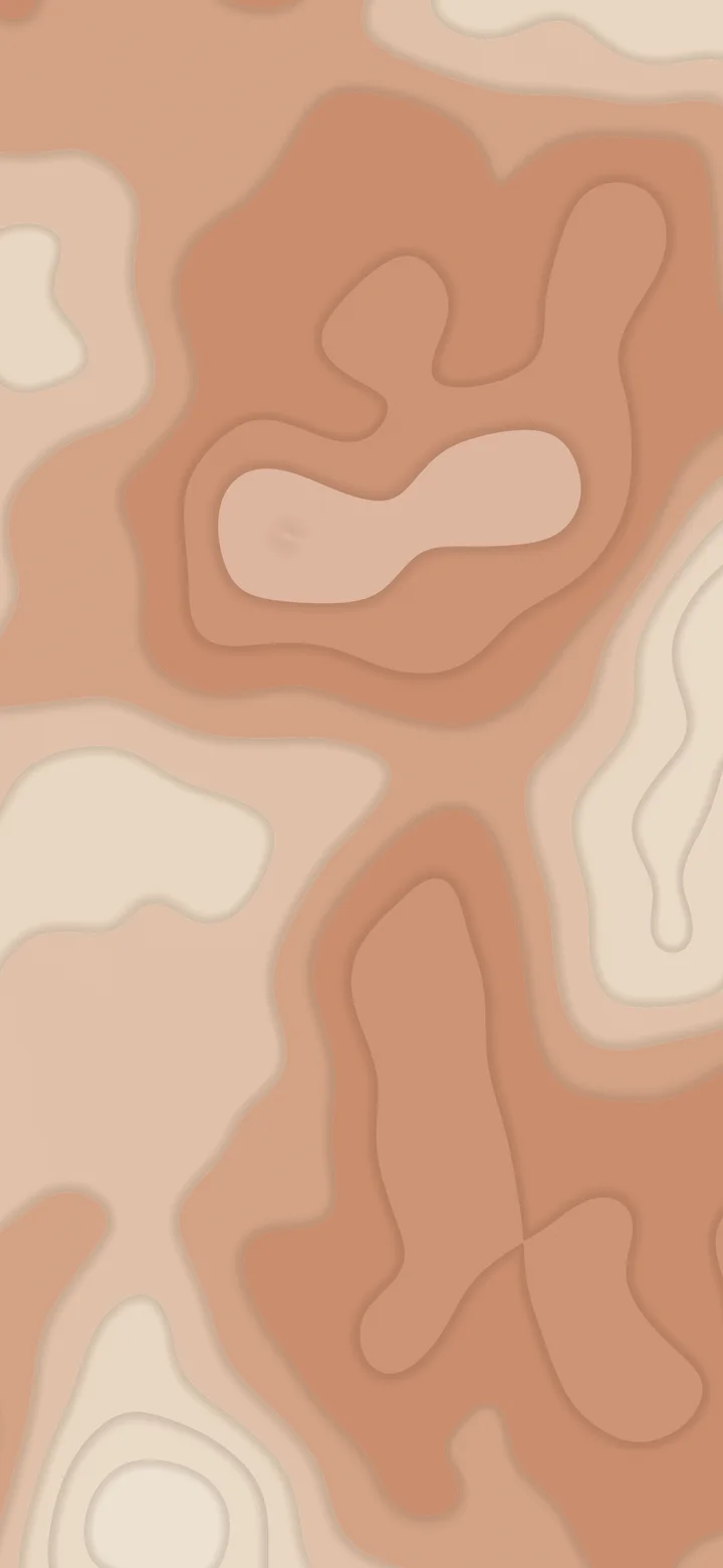 Boho Neutral Layered Topographic wallpaper for iPhone and Android