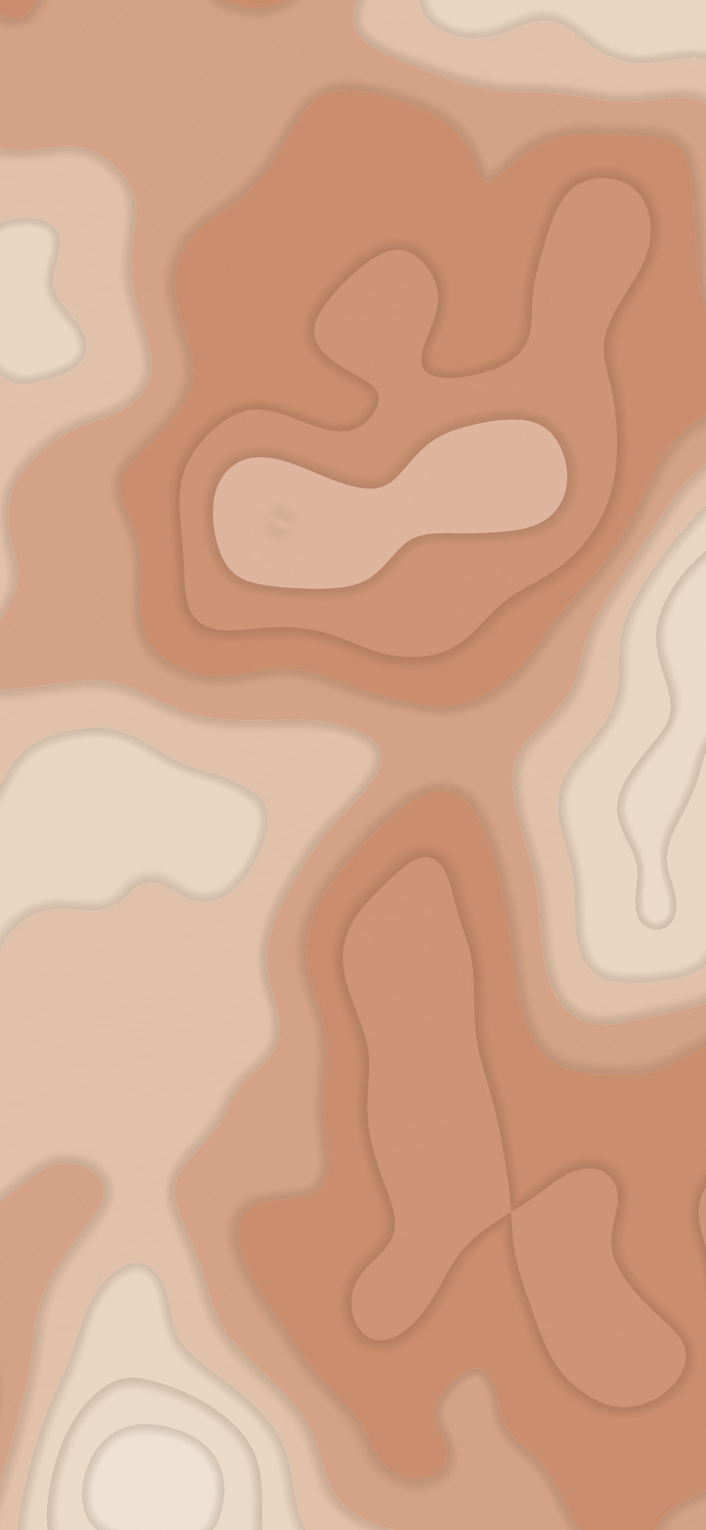 Boho Neutral Layered Topographic wallpaper for iPhone and Android