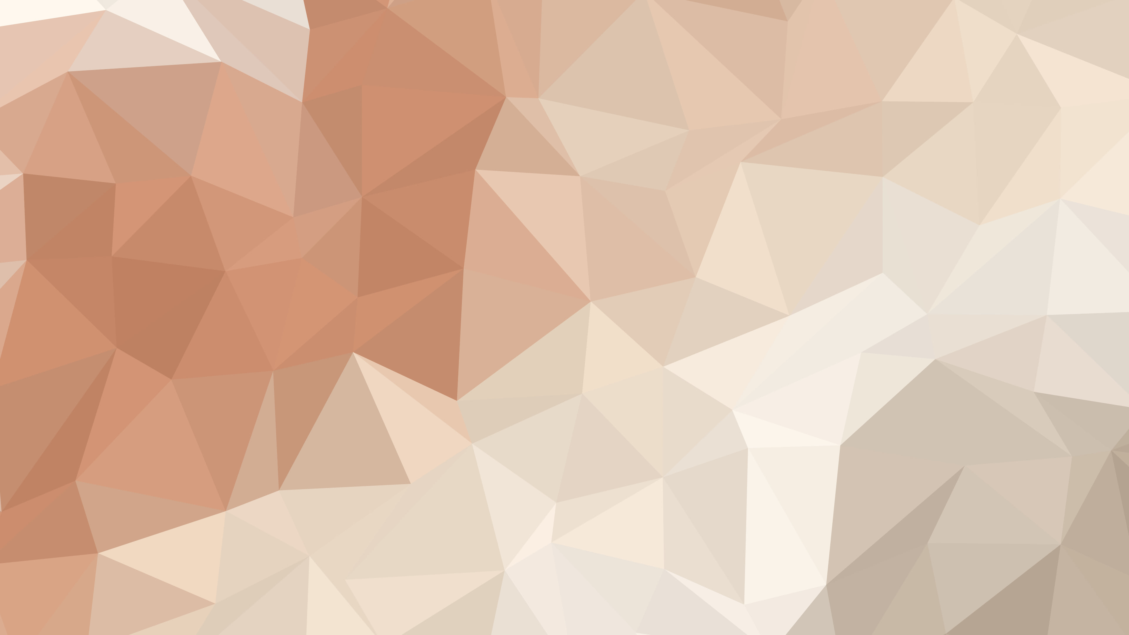 Boho Neutral Low Poly desktop wallpaper in 4K