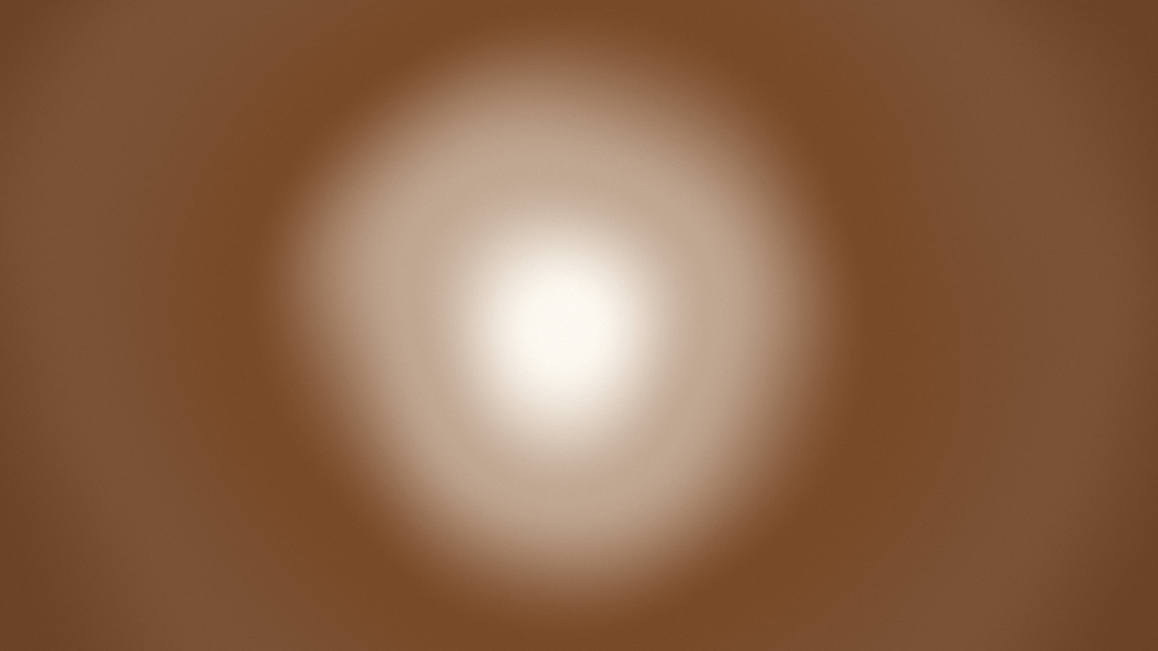 Brown and Cream Aura Gradient desktop wallpaper in 4K