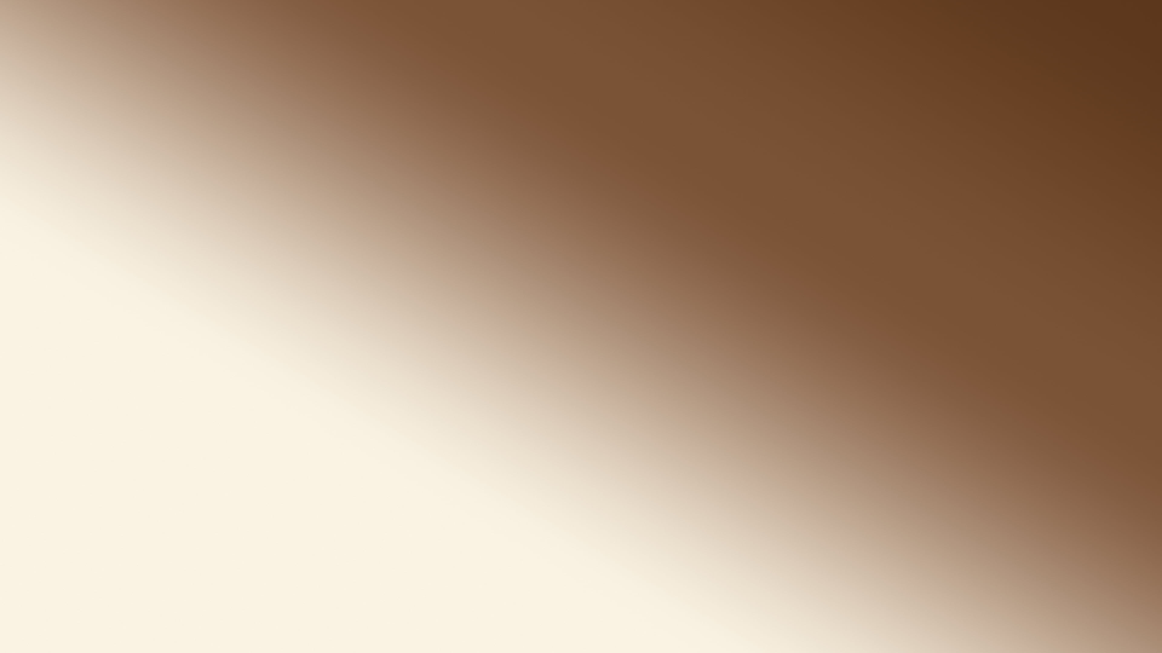 Brown and Cream Diagonal Ombre Gradient desktop wallpaper in 4K