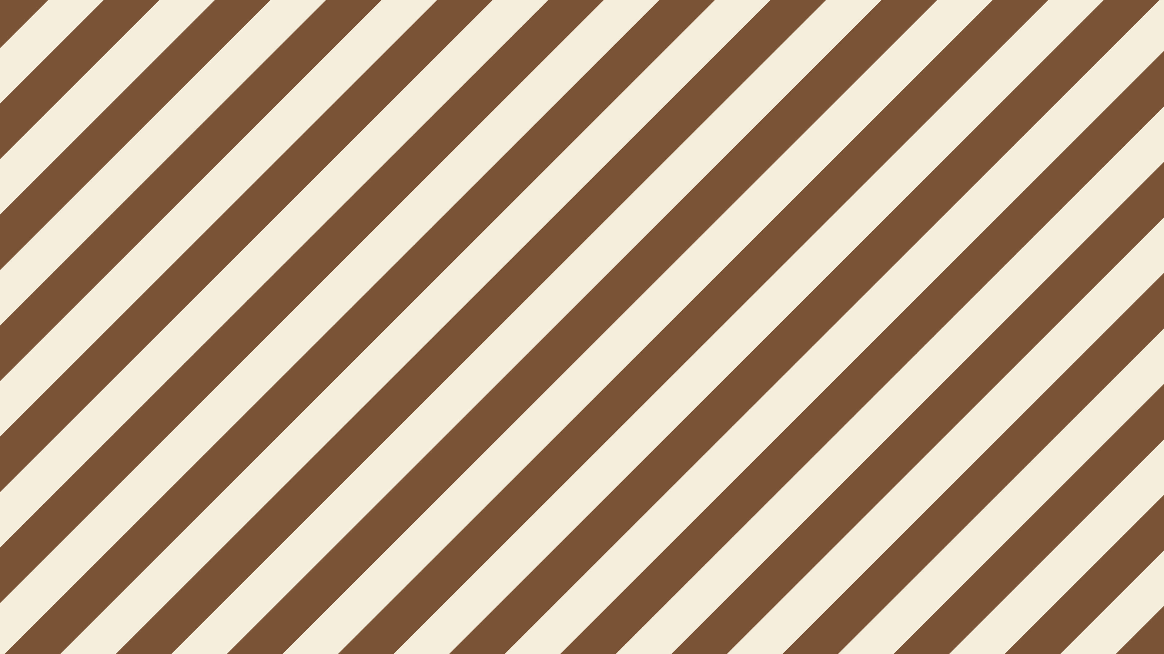 Brown and Cream Diagonal Striped desktop wallpaper in 4K