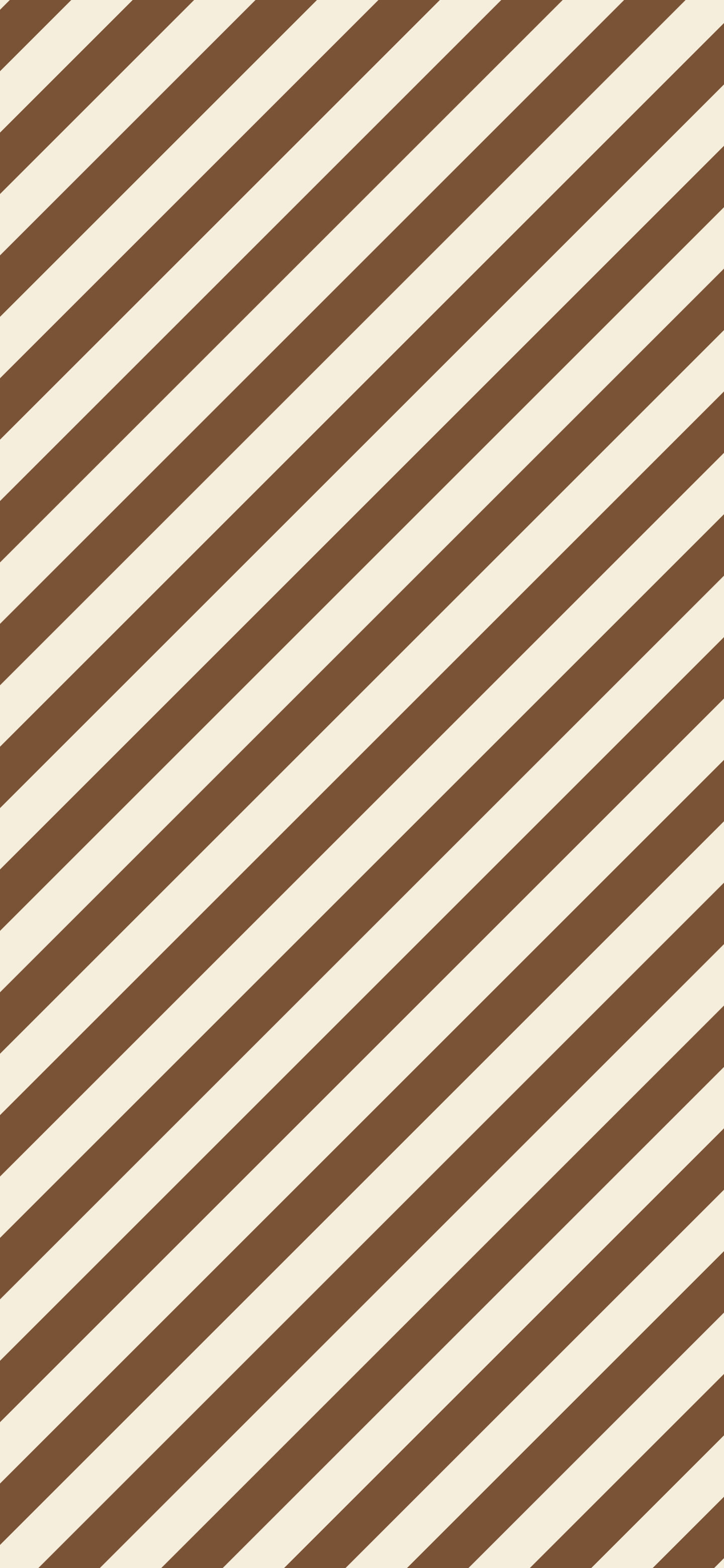 Brown and Cream Diagonal Striped wallpaper for iPhone and Android