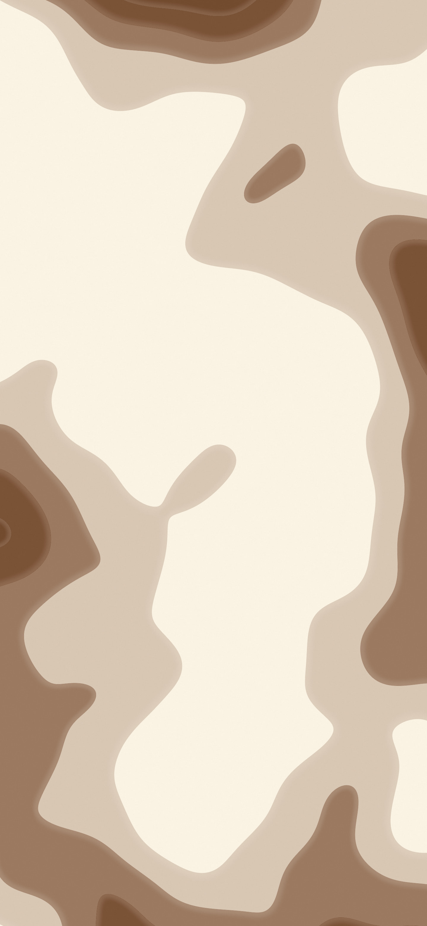 Brown and Cream Layered Topographic wallpaper for iPhone and Android