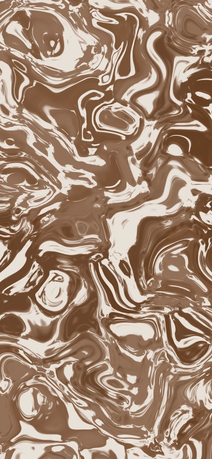 Brown and Cream Liquid Marble wallpaper for iPhone and Android