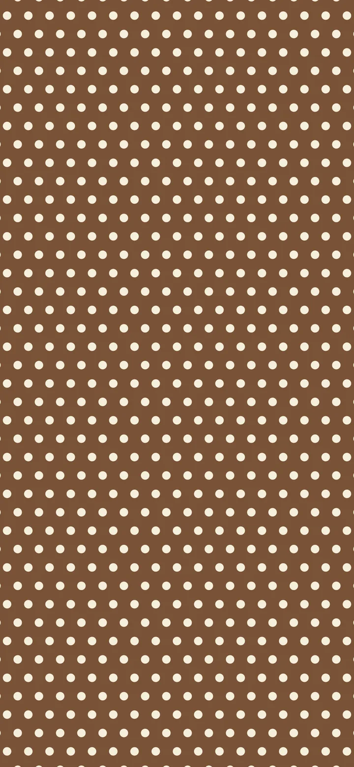 Brown and Cream Mini Polka Dot wallpaper for iPhone and Android