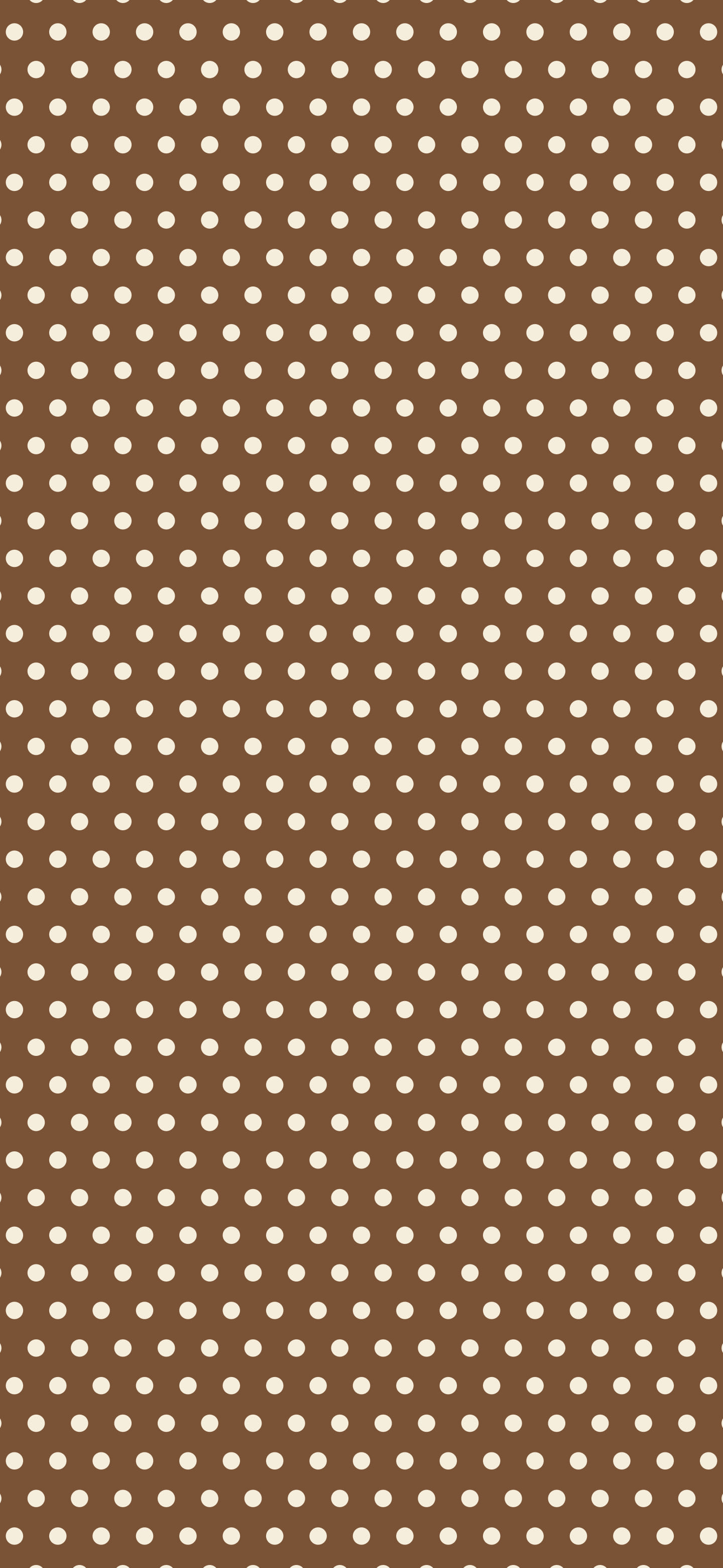 Brown and Cream Mini Polka Dot wallpaper for iPhone and Android