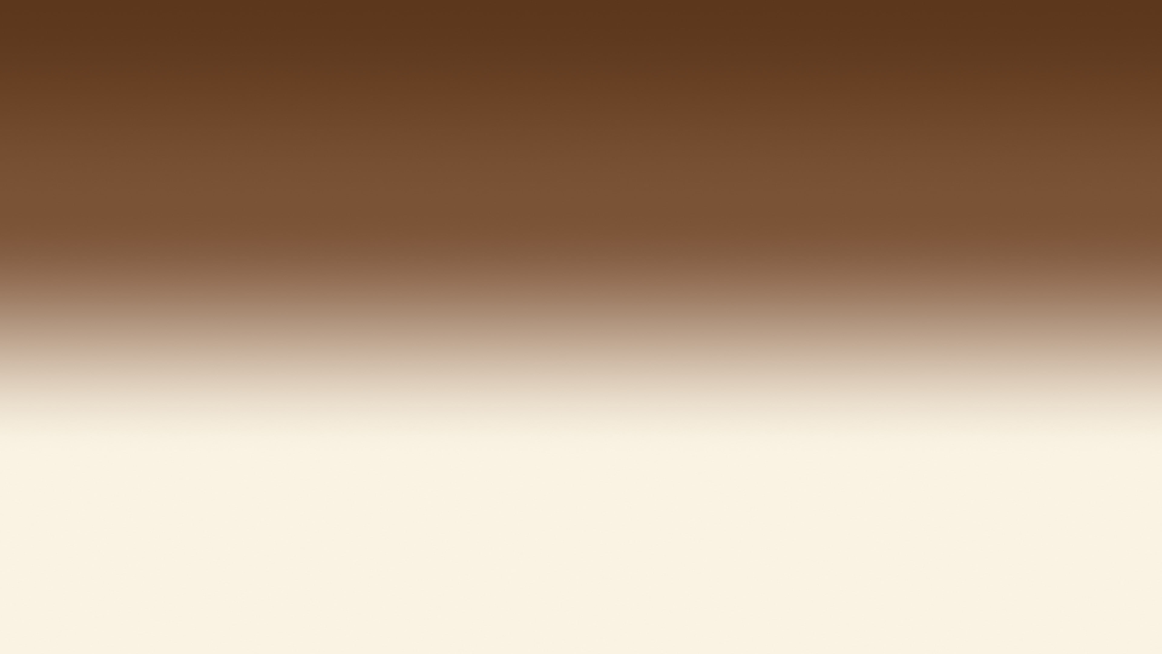 Brown and Cream Ombre Gradient desktop wallpaper in 4K