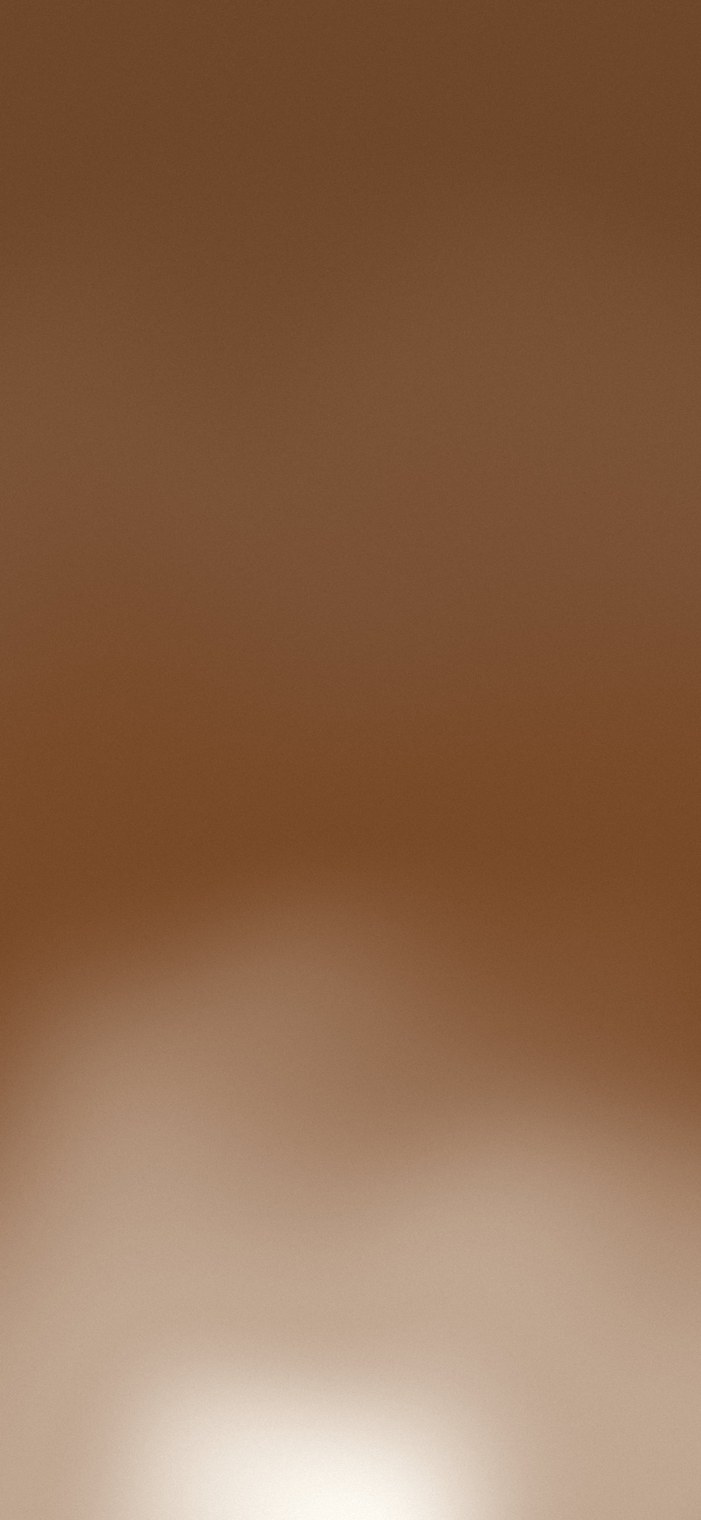 Brown and Cream Sunrise Aura Gradient wallpaper for iPhone and Android