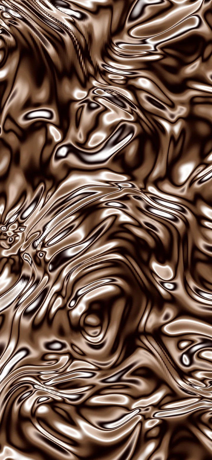Brown Liquid Chrome wallpaper for iPhone and Android