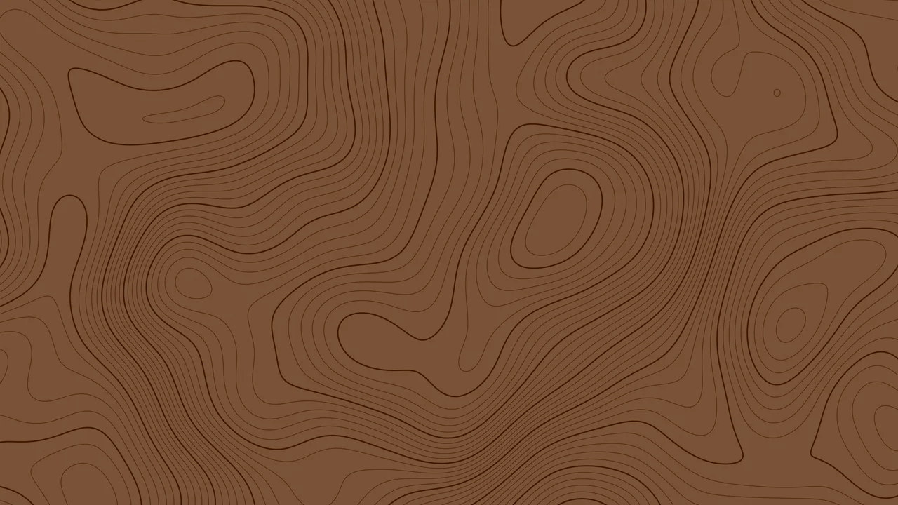 Brown Topographic Line desktop wallpaper in 4K