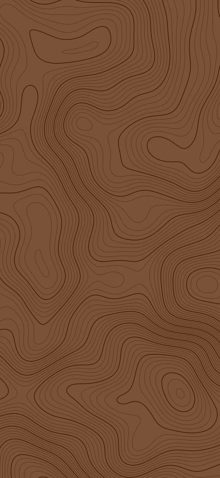 Brown Topographic Line wallpaper for iPhone and Android