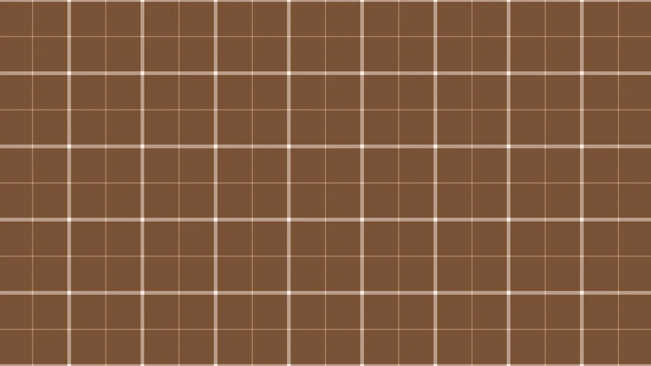 Brown Windowpane Plaid desktop wallpaper in 4K