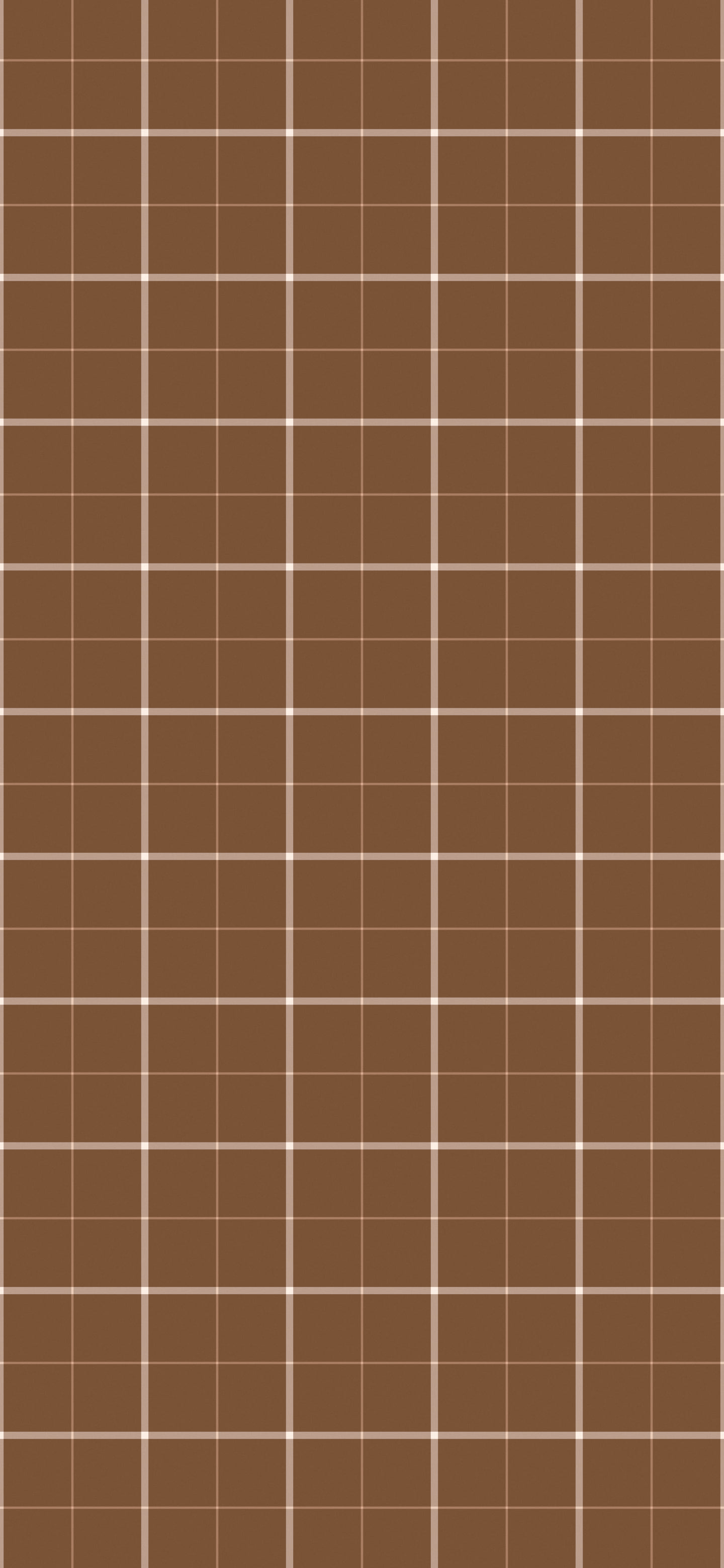 Brown Windowpane Plaid wallpaper for iPhone and Android