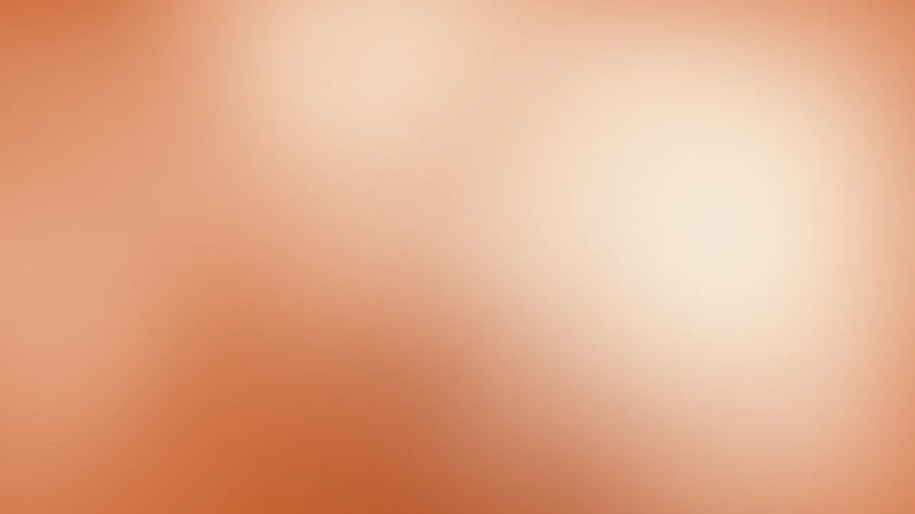Burnt Orange and Cream Dreamy Aura Gradient desktop wallpaper in 4K