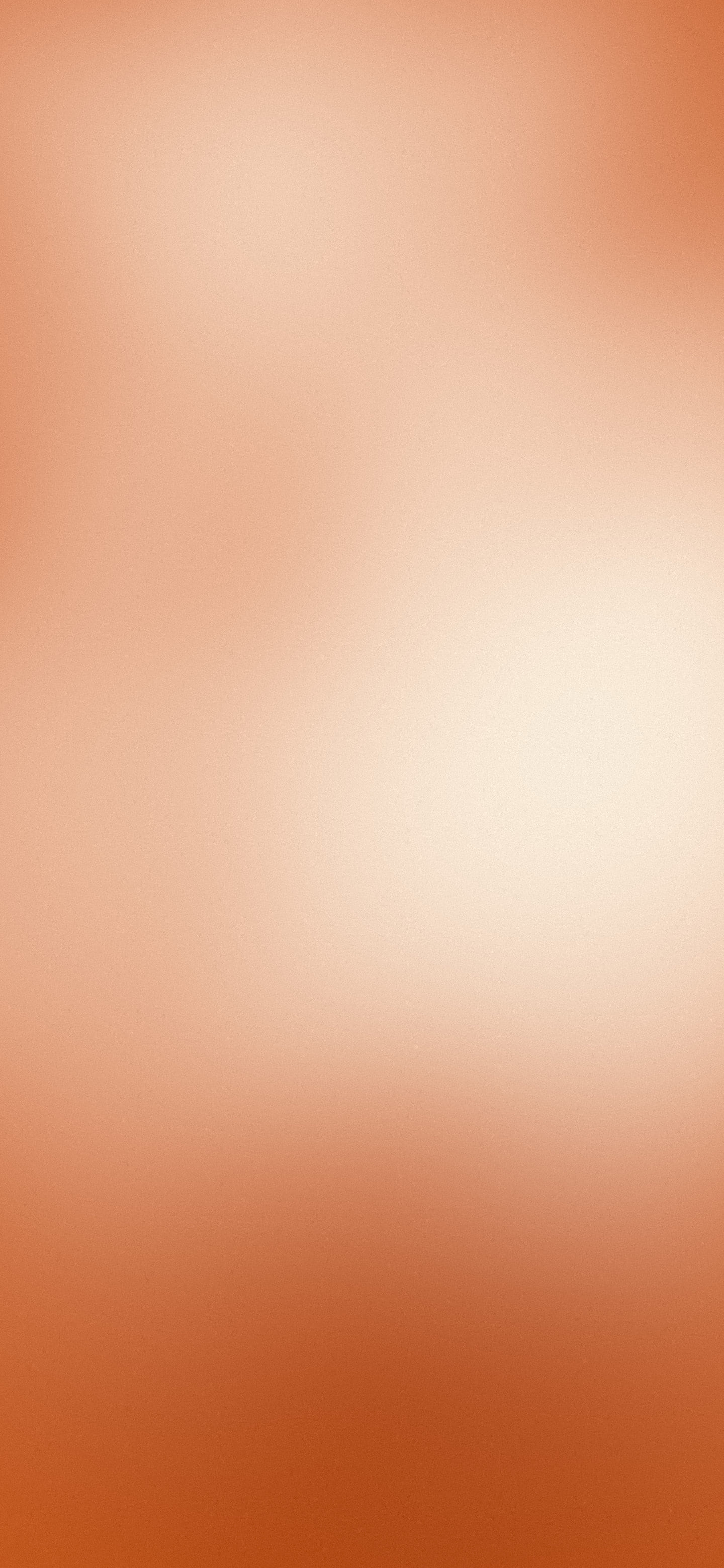 Burnt Orange and Cream Dreamy Aura Gradient wallpaper for iPhone and Android