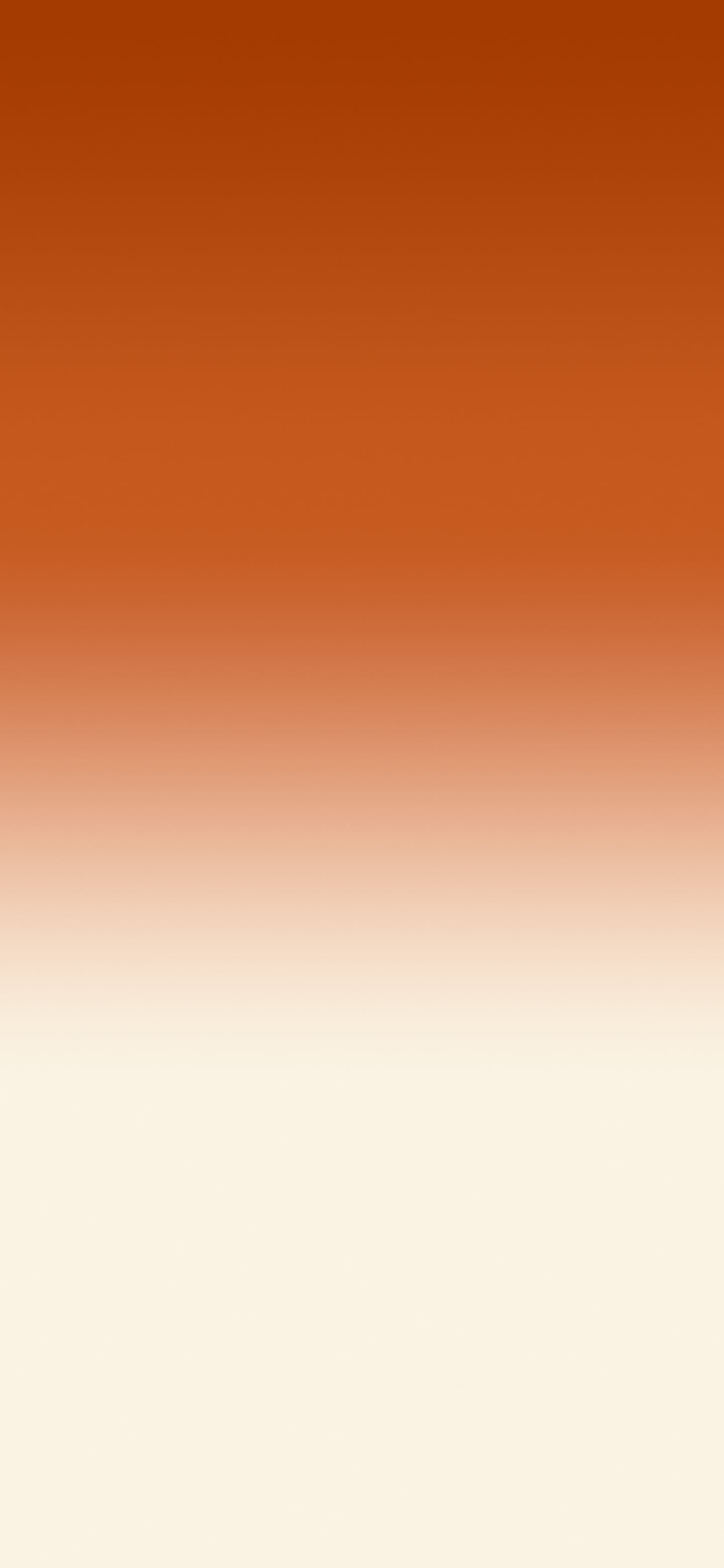 Burnt Orange and Cream Ombre Gradient wallpaper for iPhone and Android
