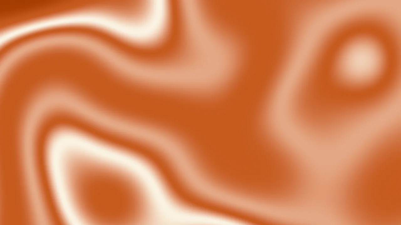Burnt Orange and Cream Silky Gradient desktop wallpaper in 4K