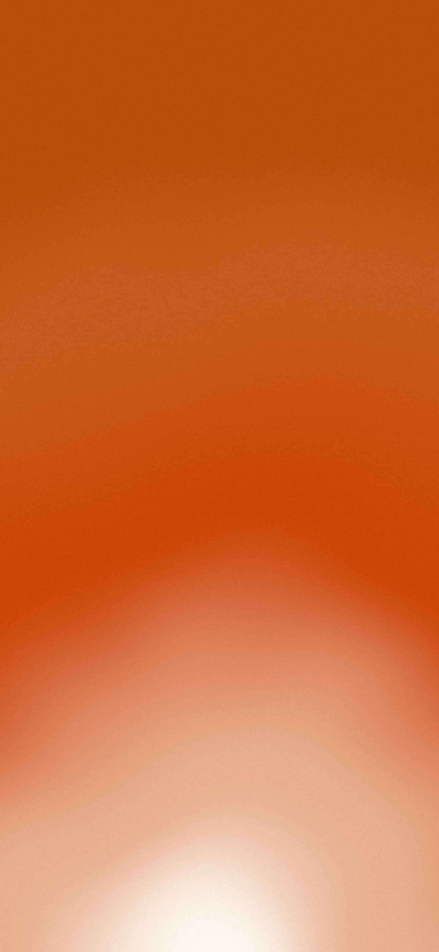 Burnt Orange and Cream Sunrise Aura Gradient wallpaper for iPhone and Android