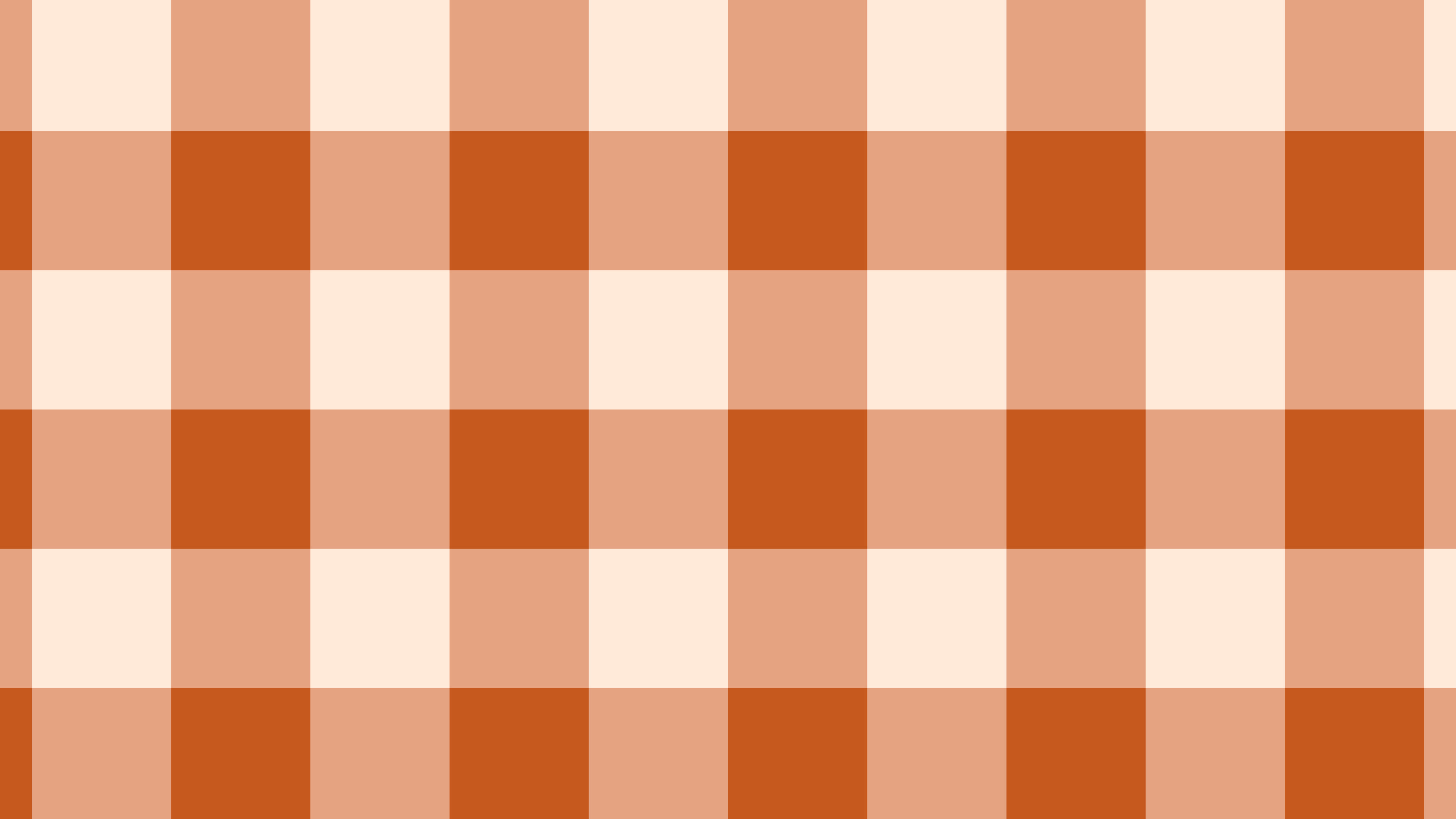 Burnt Orange Buffalo Check Plaid desktop wallpaper in 4K