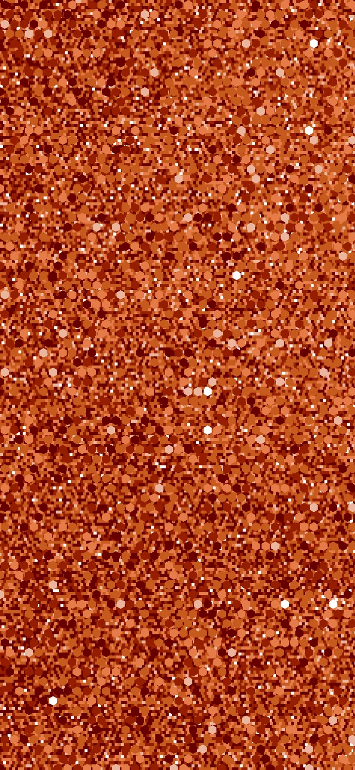 Burnt Orange Chunky Glitter wallpaper for iPhone and Android