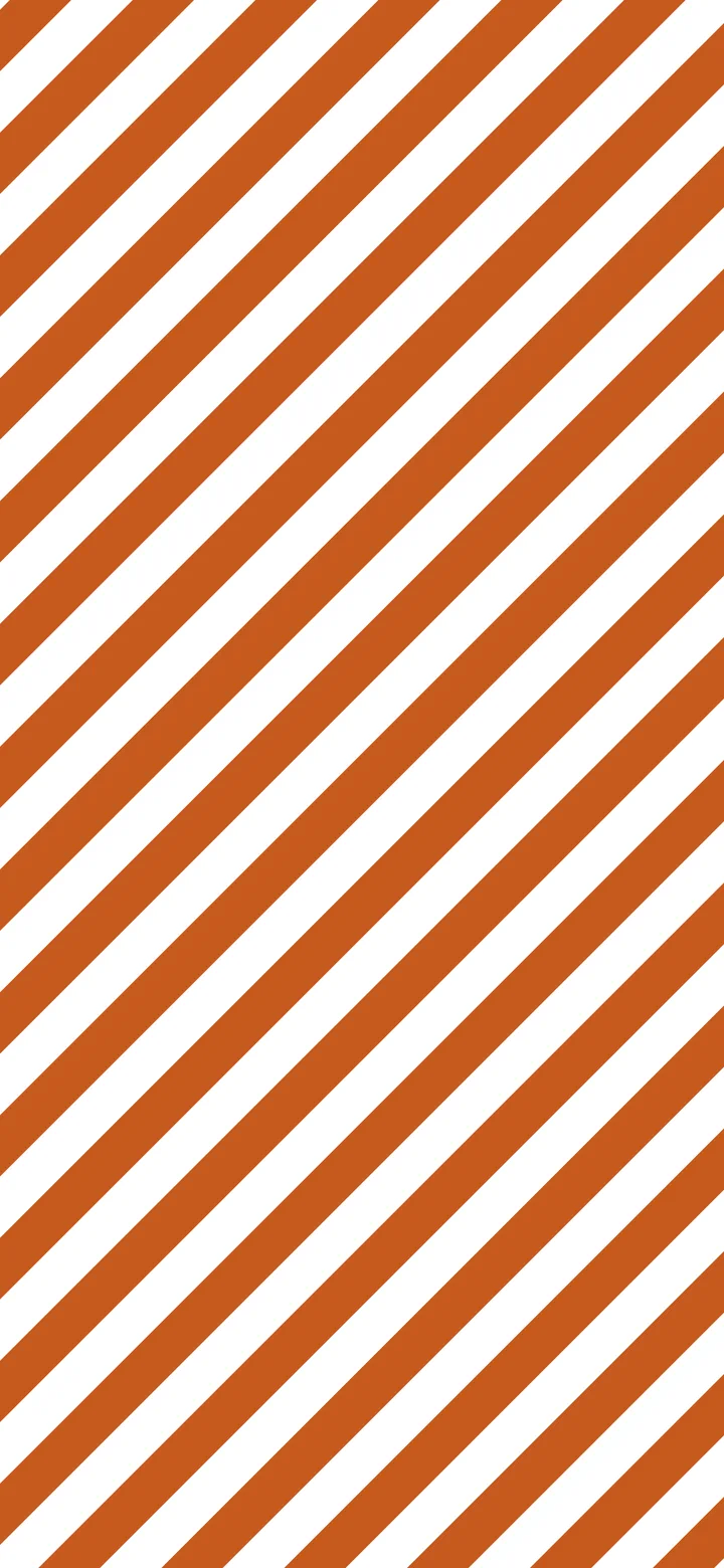 Burnt Orange Diagonal Striped wallpaper for iPhone and Android