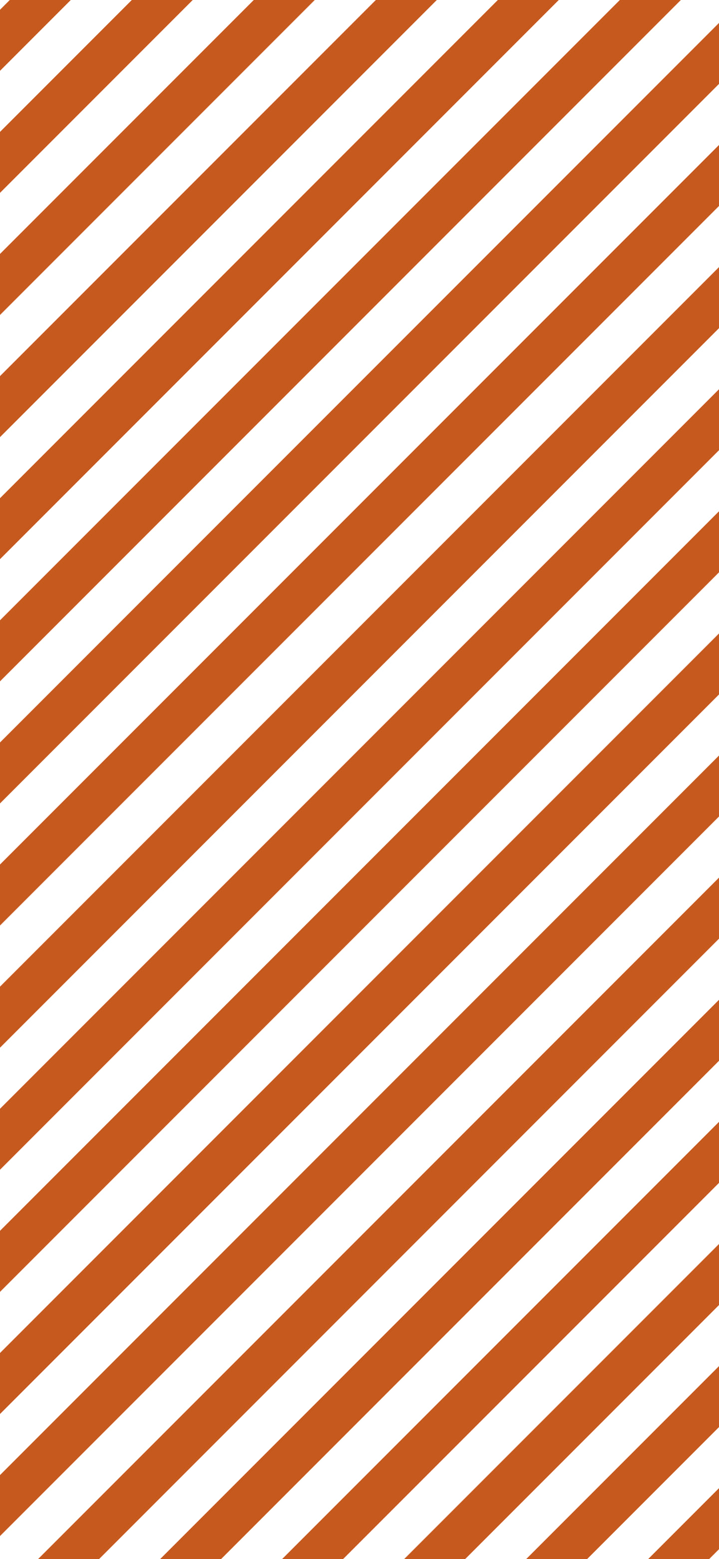 Burnt Orange Diagonal Striped wallpaper for iPhone and Android