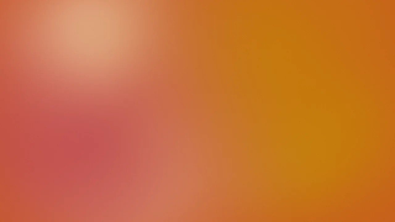Burnt Orange Dreamy Aura Gradient desktop wallpaper in 4K