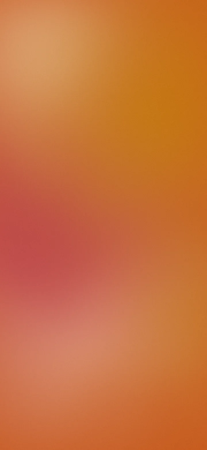 Burnt Orange Dreamy Aura Gradient wallpaper for iPhone and Android